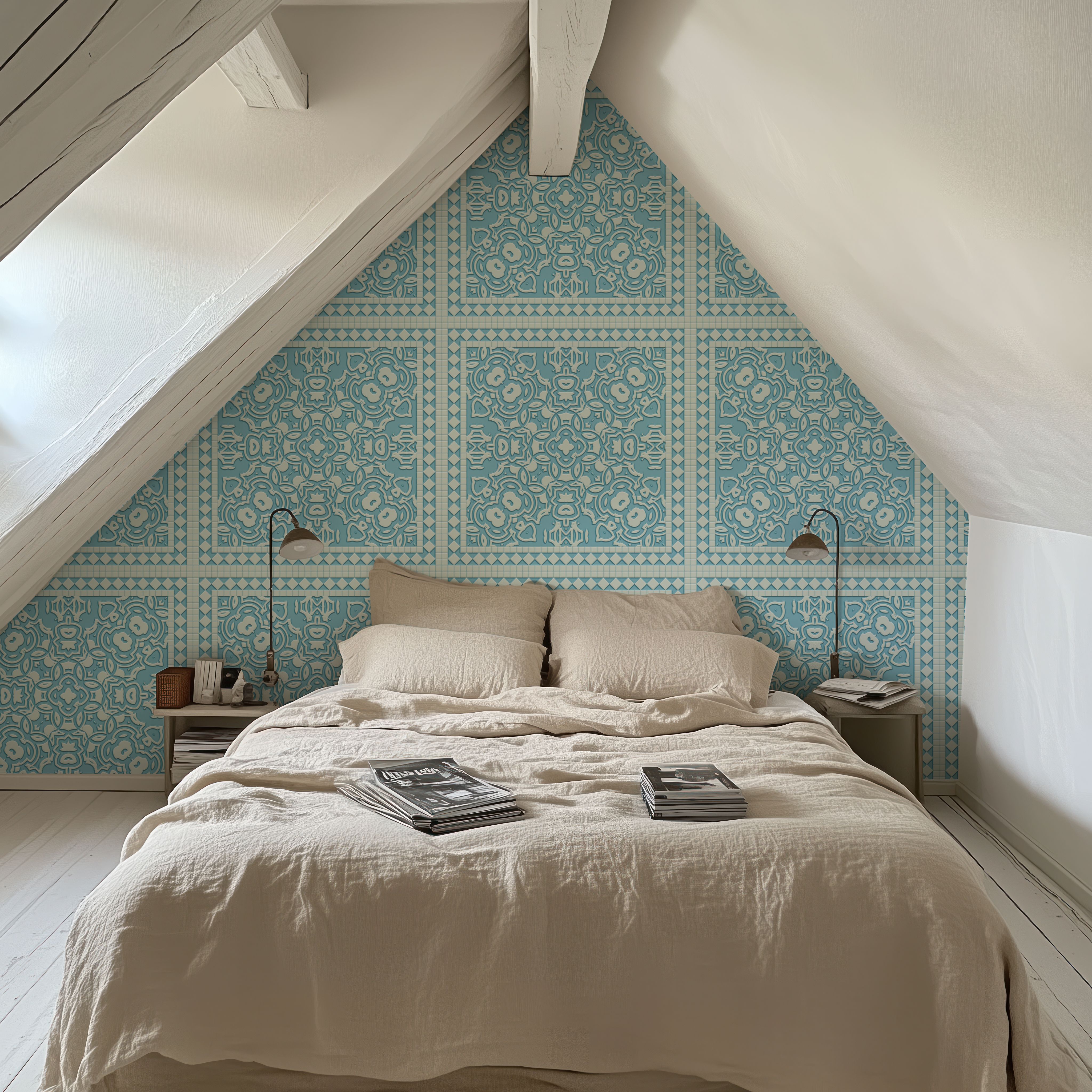 Mission Cement Tiles, Sky