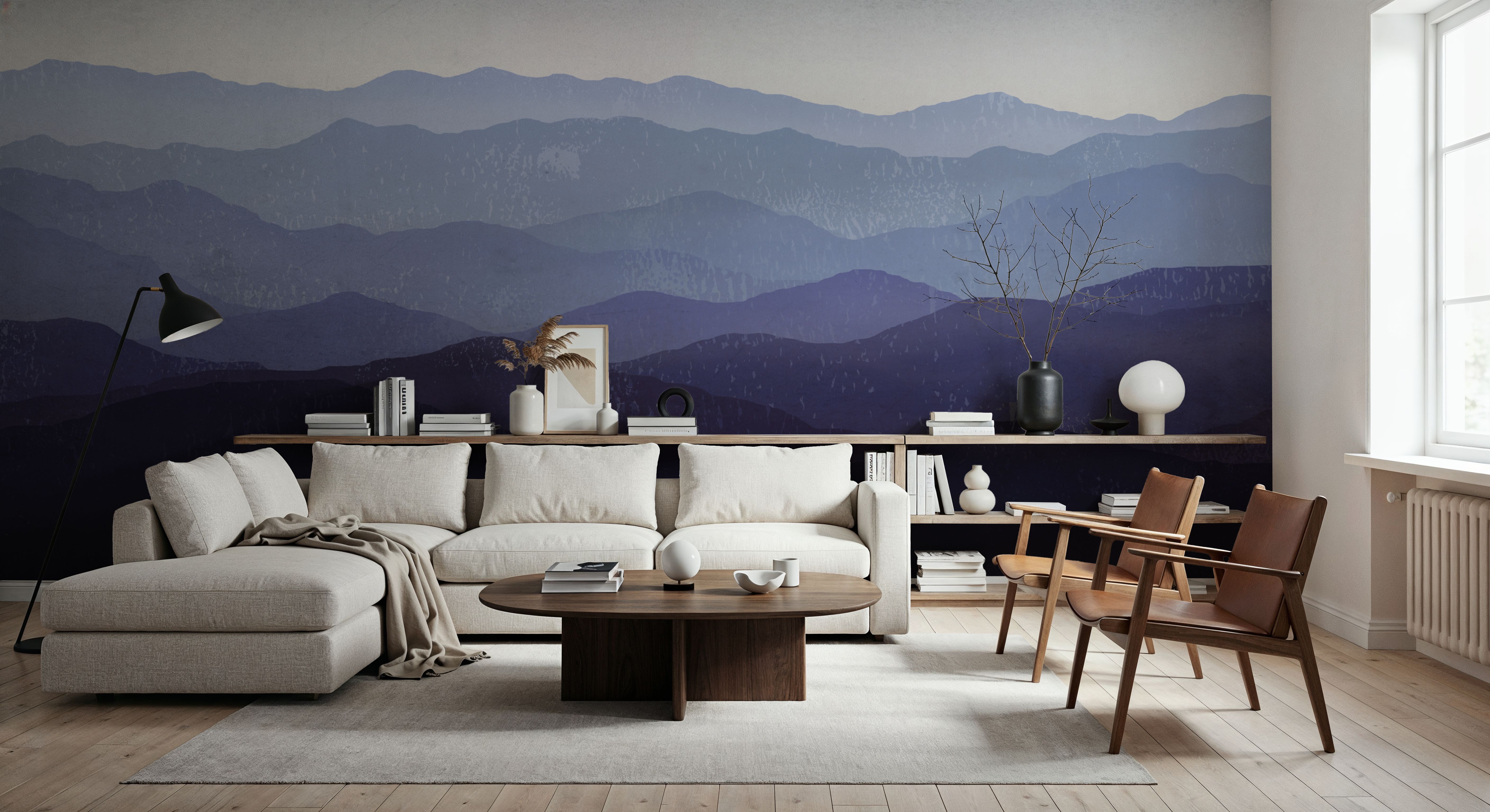 Purple Mountains, Tapeten