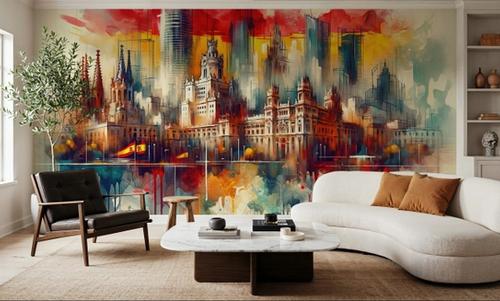 Watercolor Landmarks Spain
