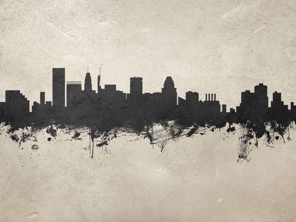 Baltimore Skyline Concrete