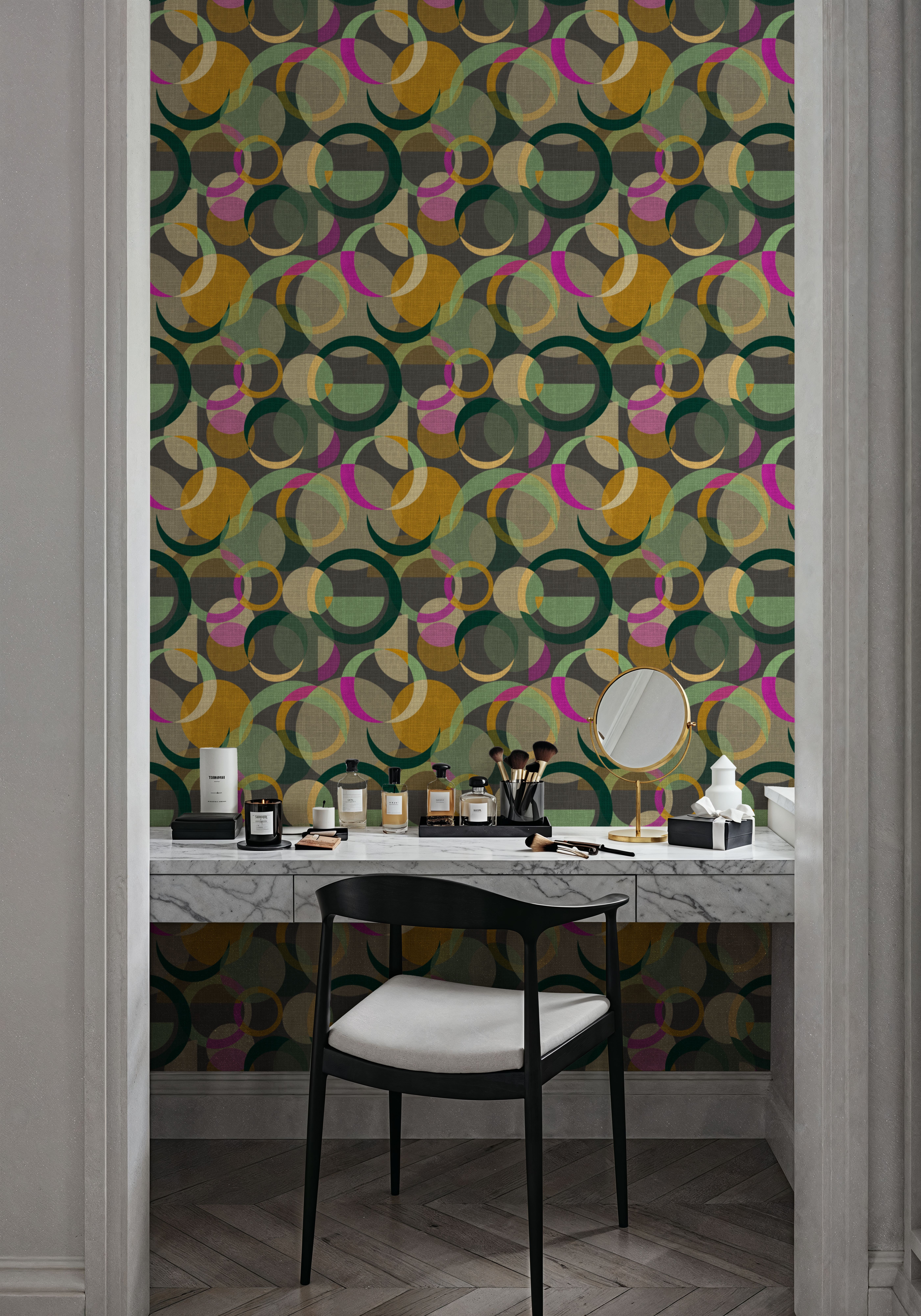 Homley Geometric Cirles, Wallpaper