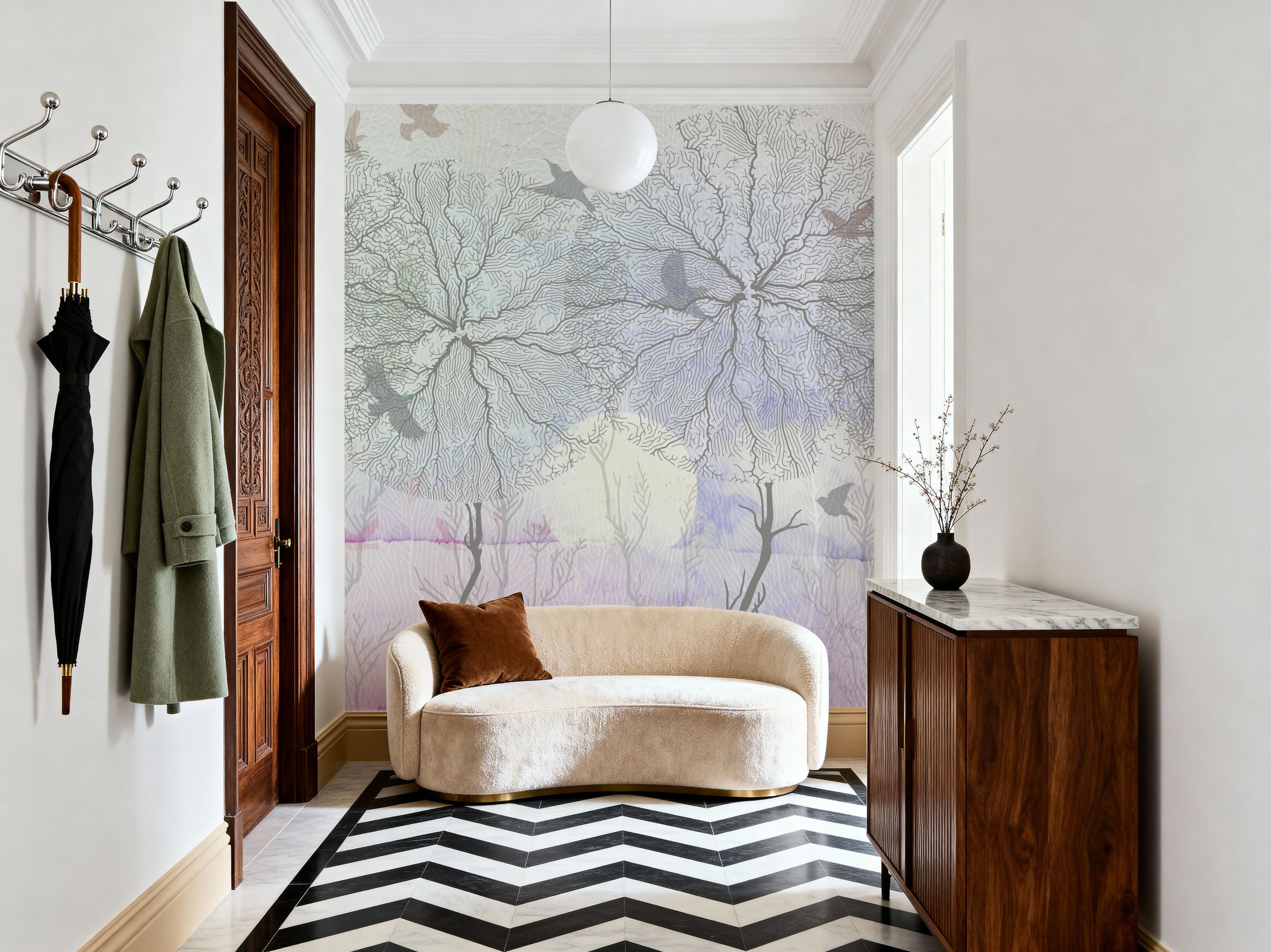 Shade of Trees Lilac