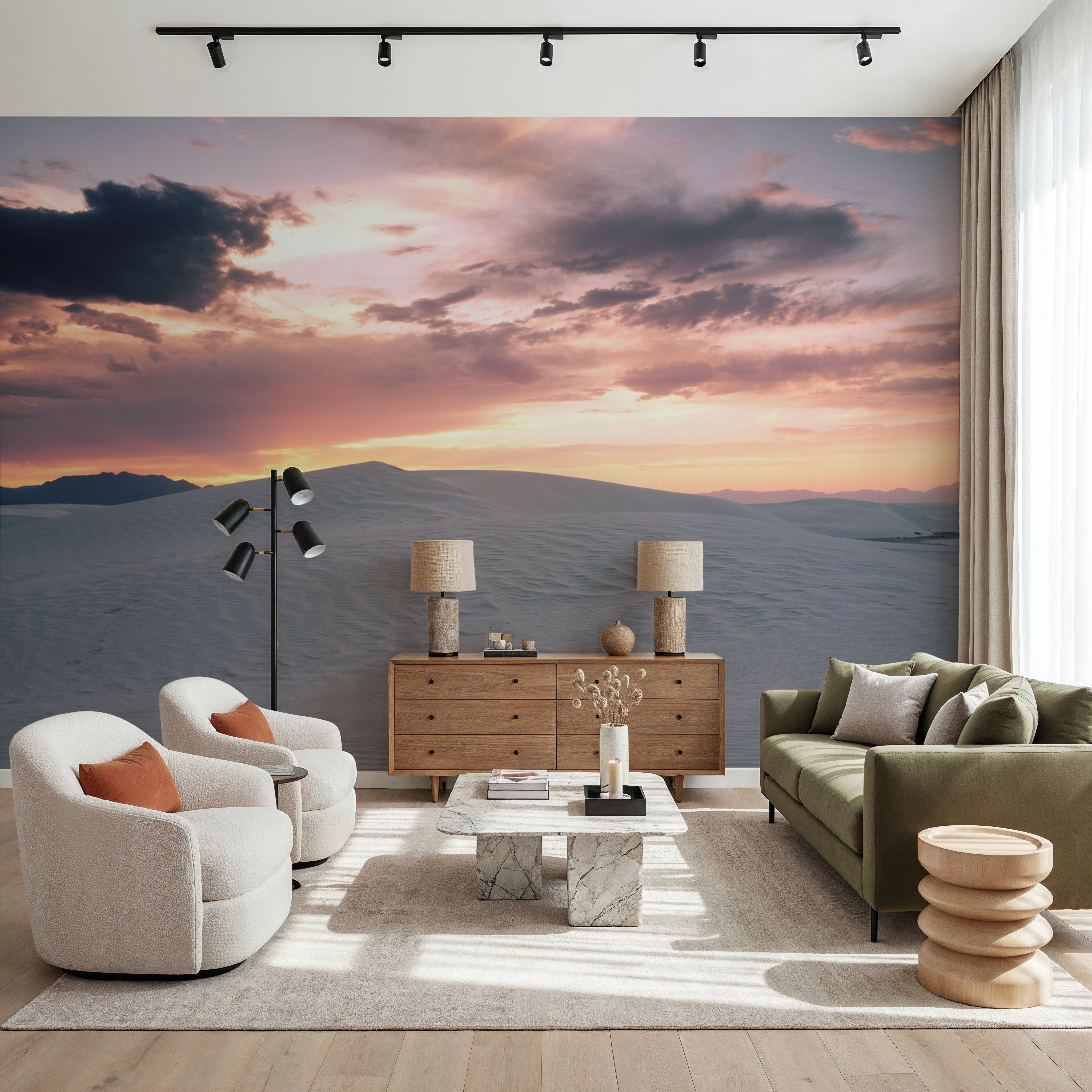 White Dunes at Twilight