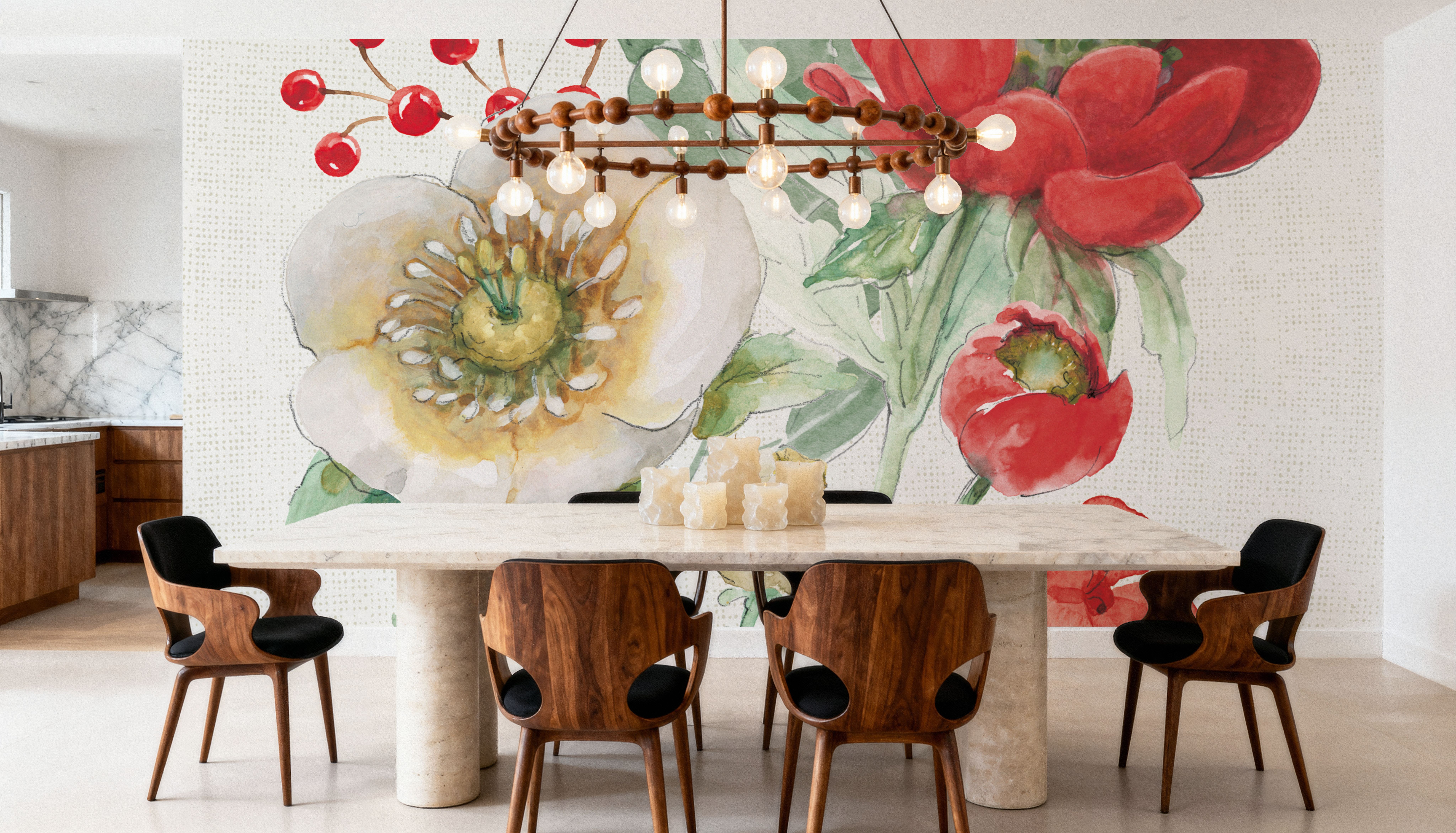 Holiday Traditions III, Tapet