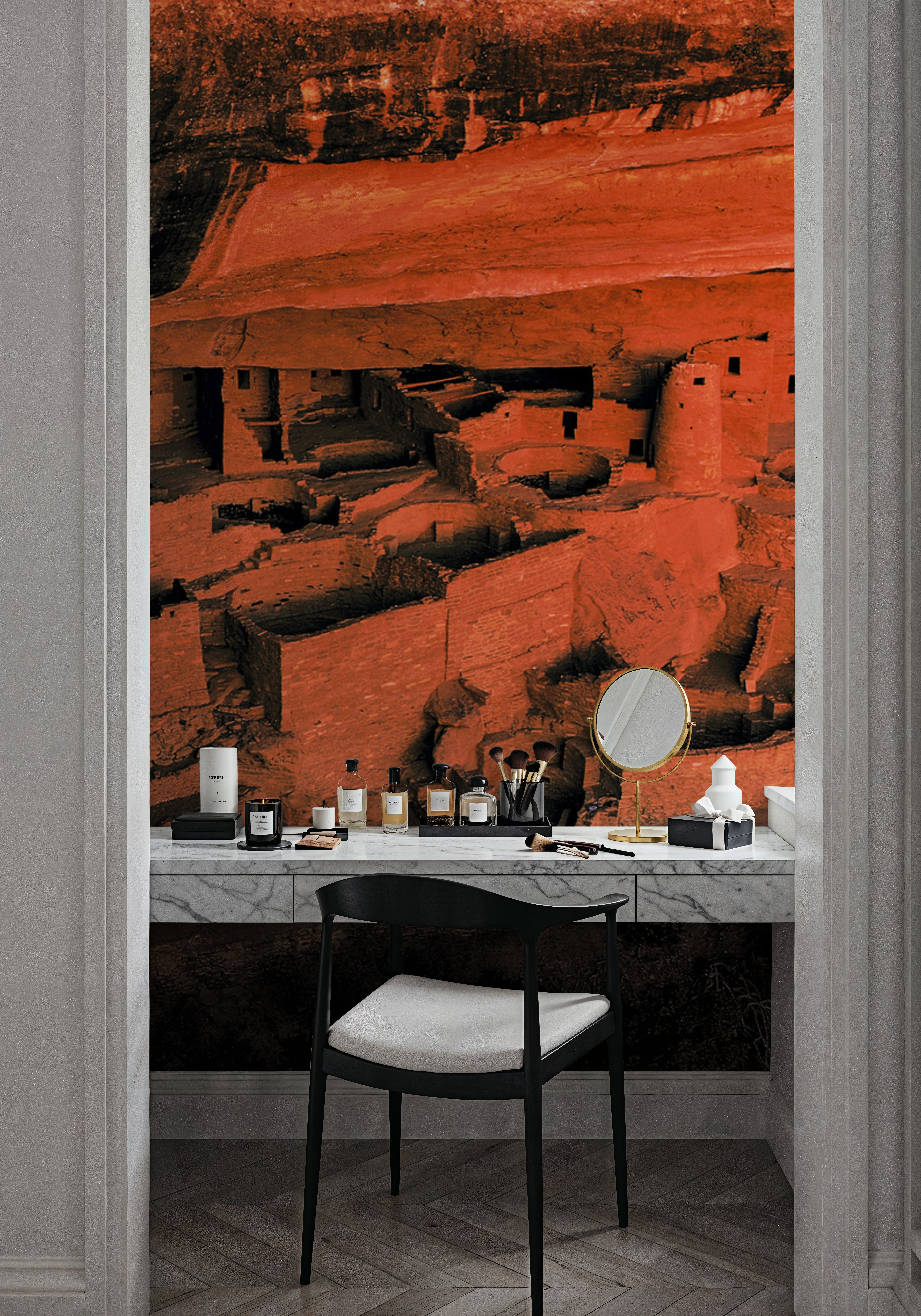 Ancient Mesa Dwelling Red