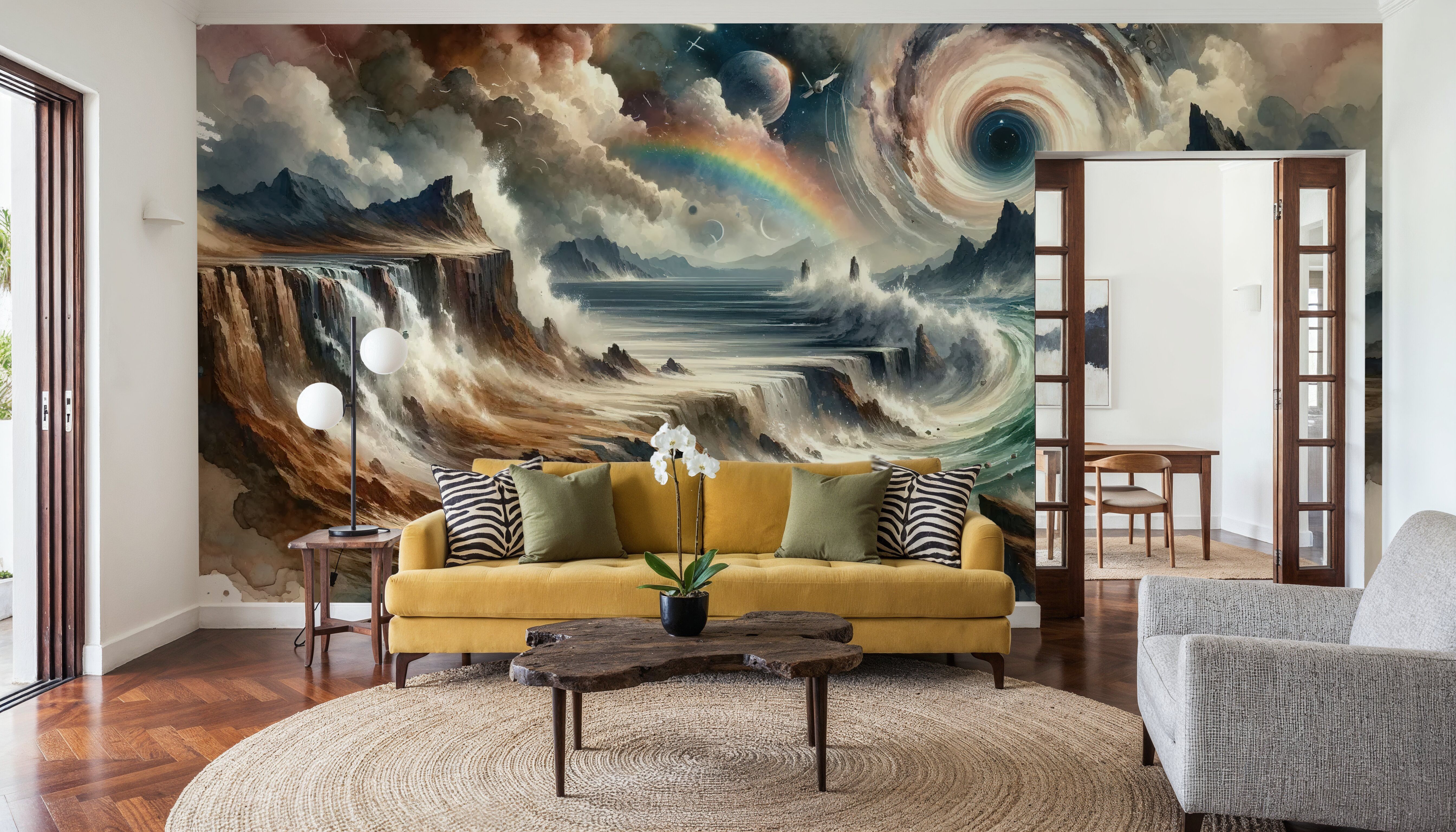 Tempest's Dance in an Abstract Whirl