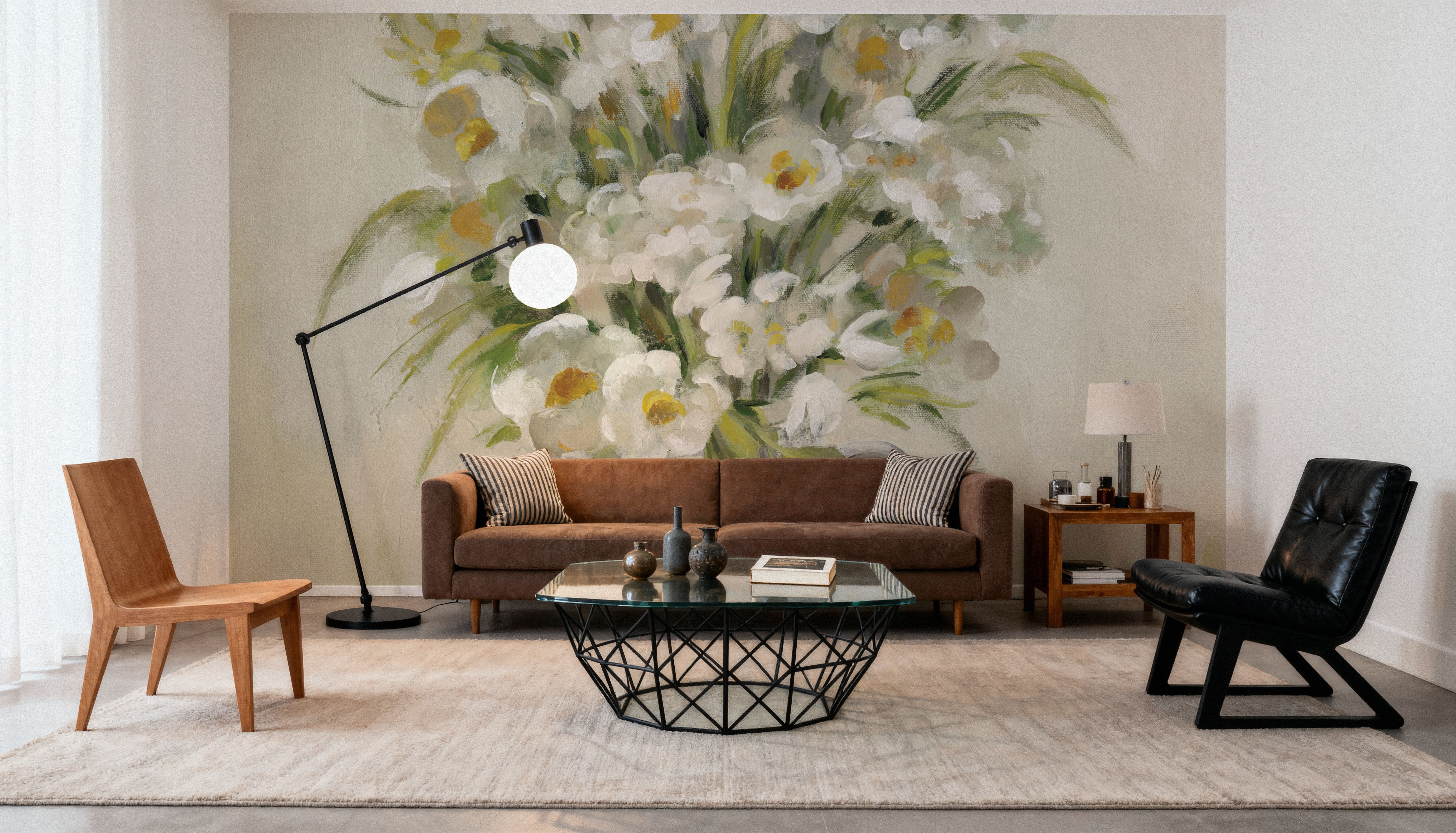 Tuscan Farm Bouquet, Wallpaper