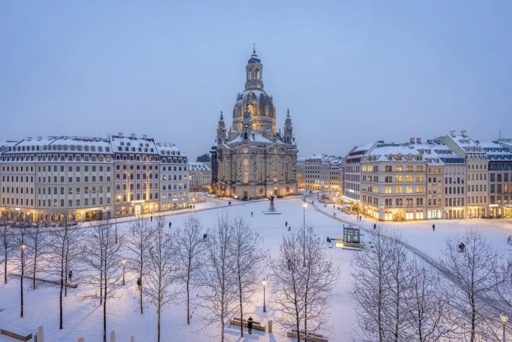 Winter Cathedral Square