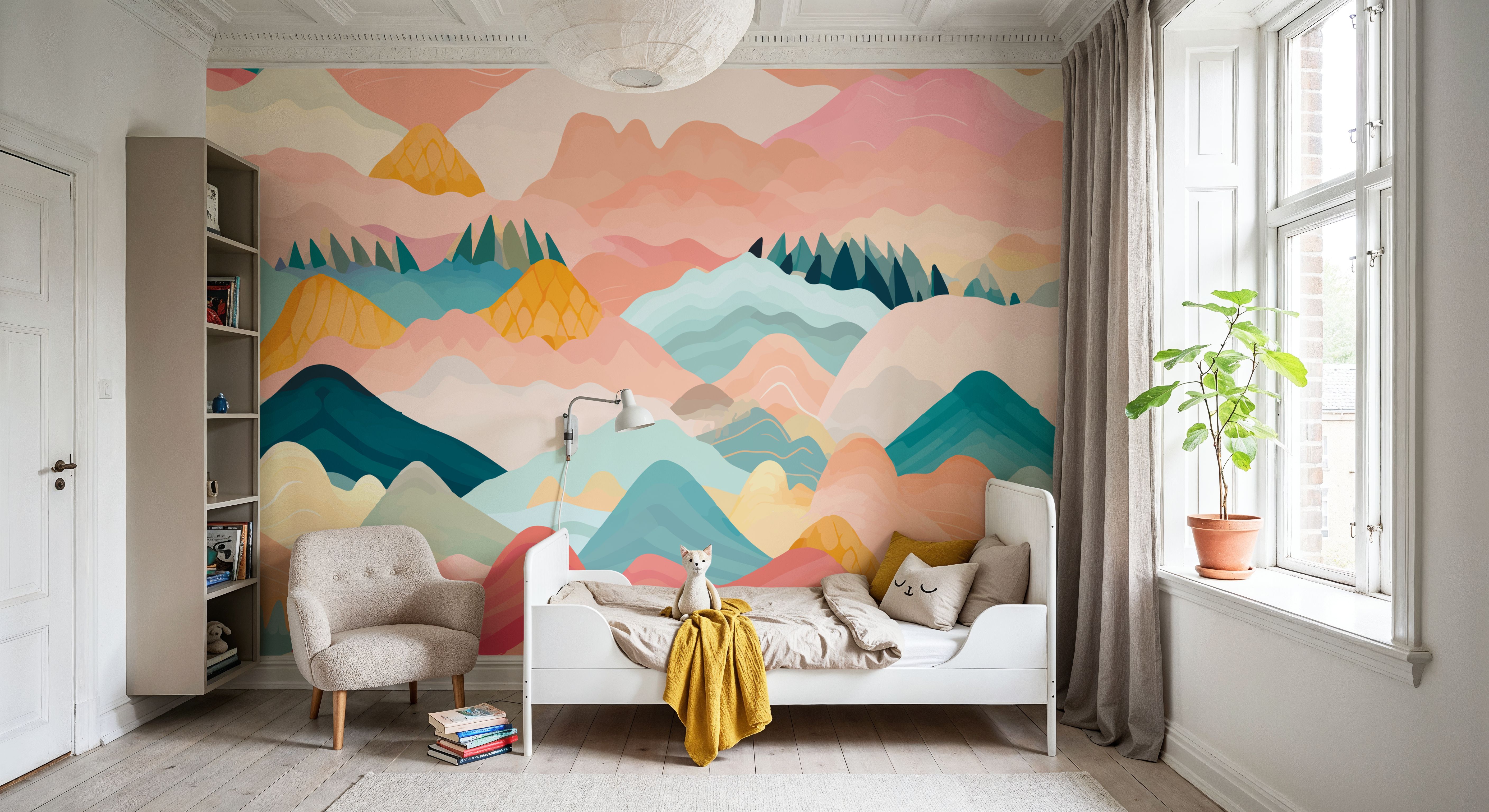 Dragon Mountains, Behang