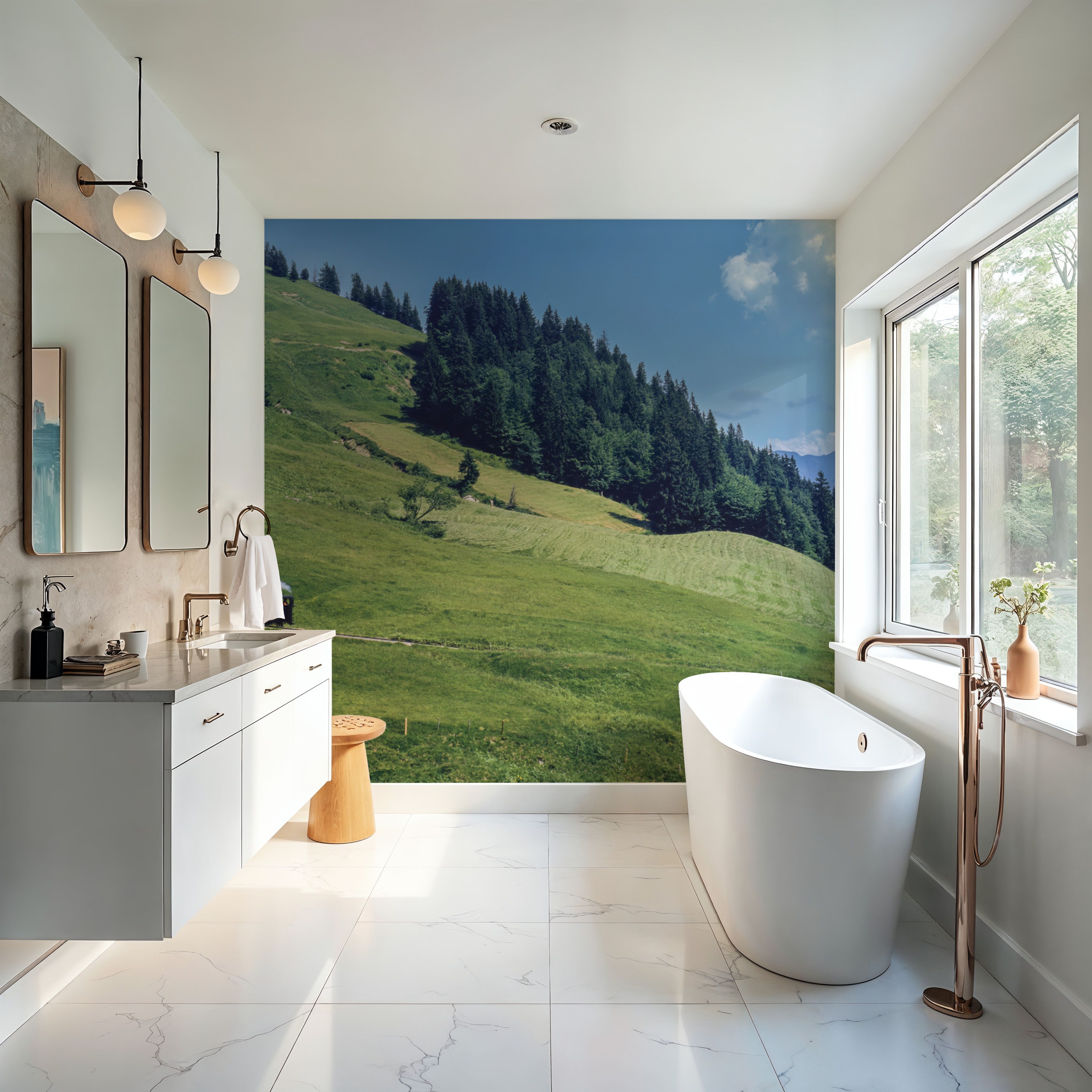 Mountain Railway Journey