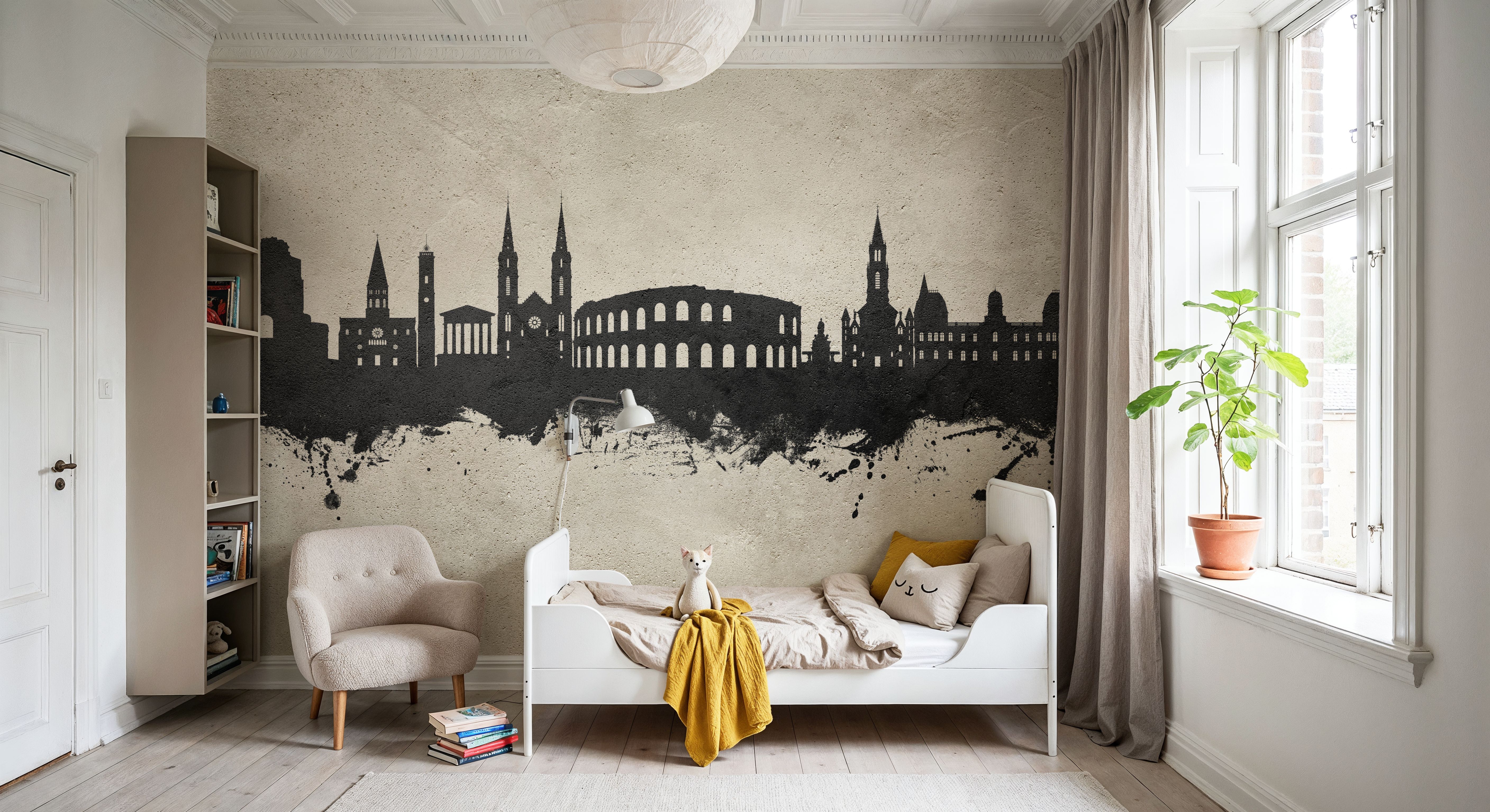 Nîmes France Skyline Concrete