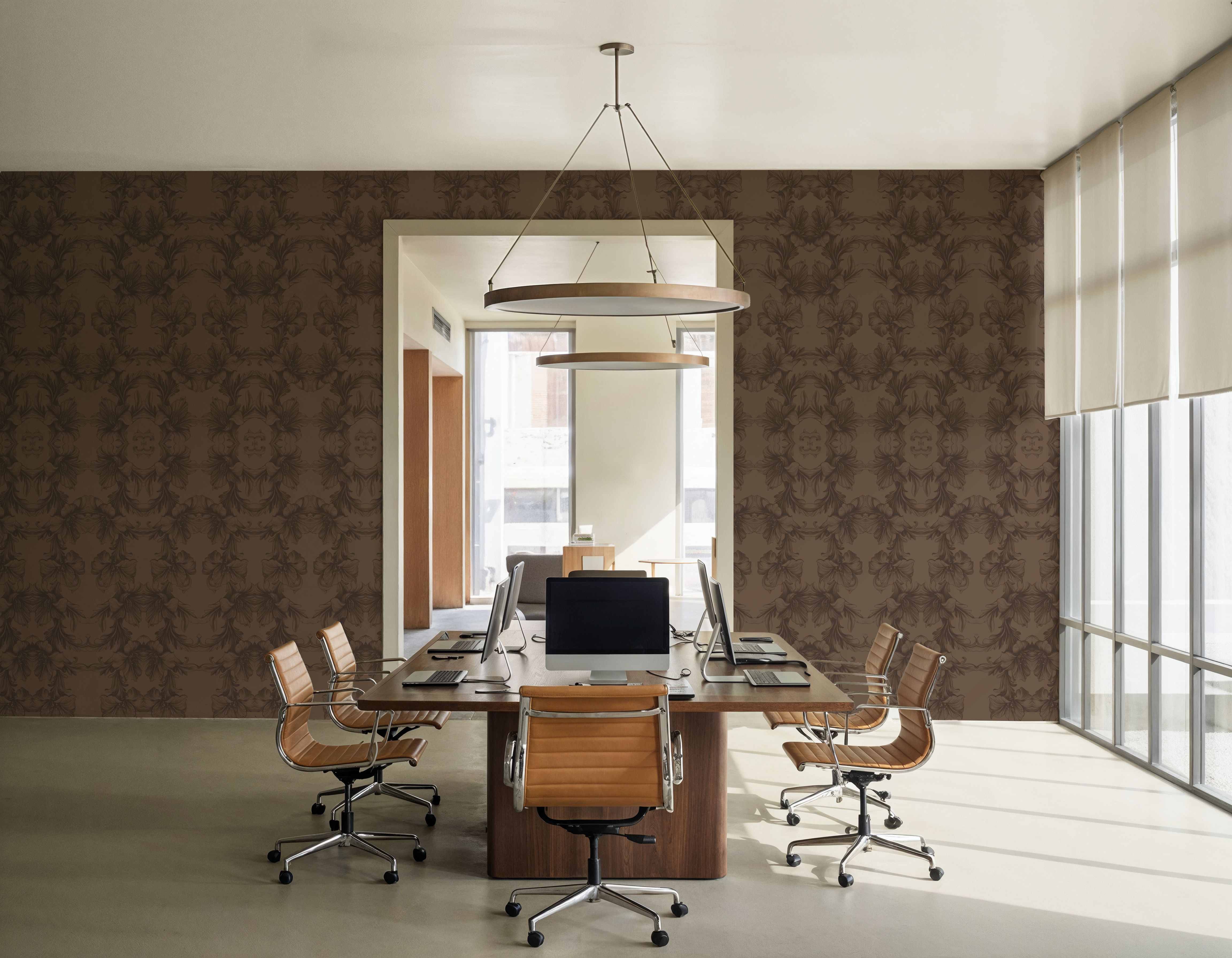 Flower Bridges Small Brown