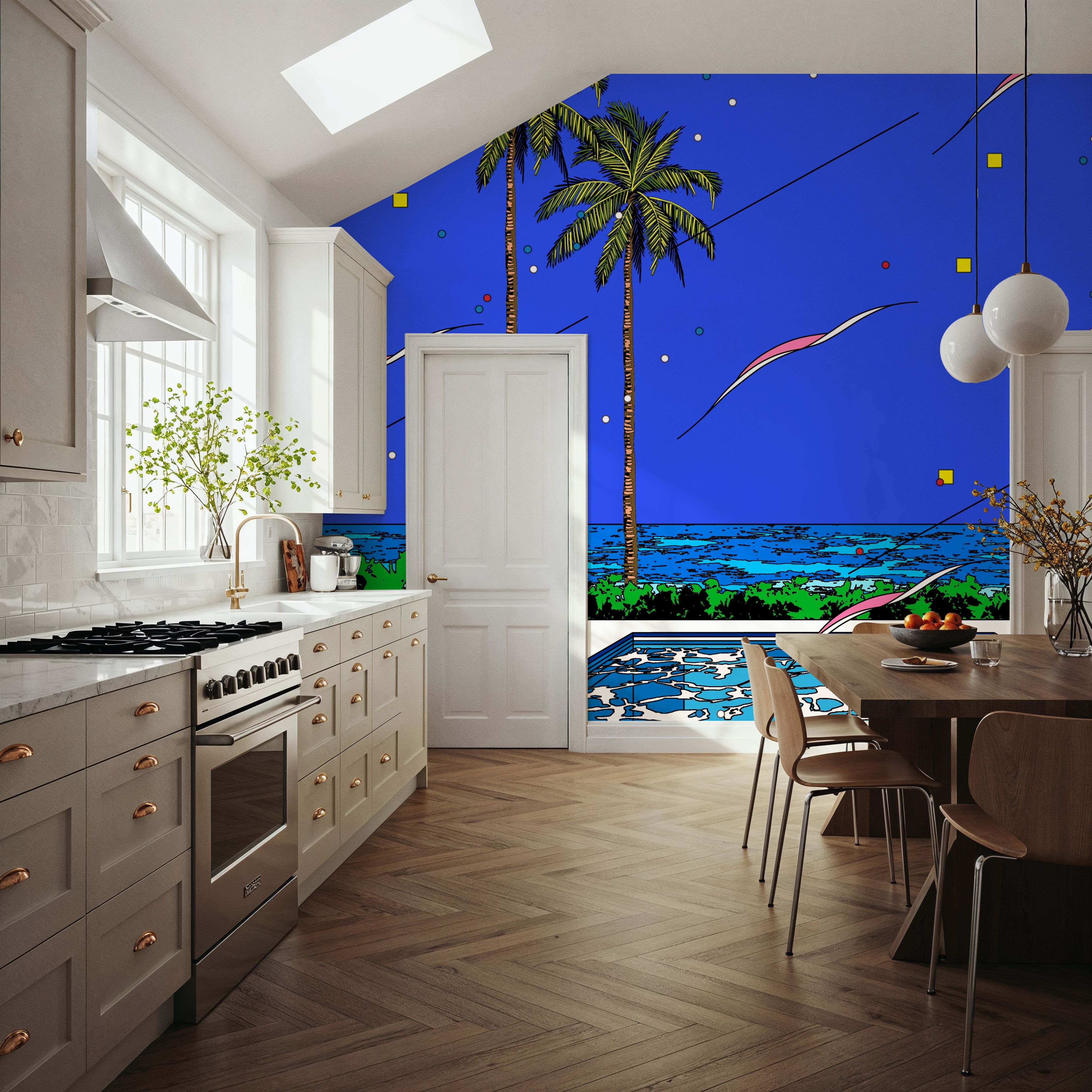 80's Retro Swimming Pool