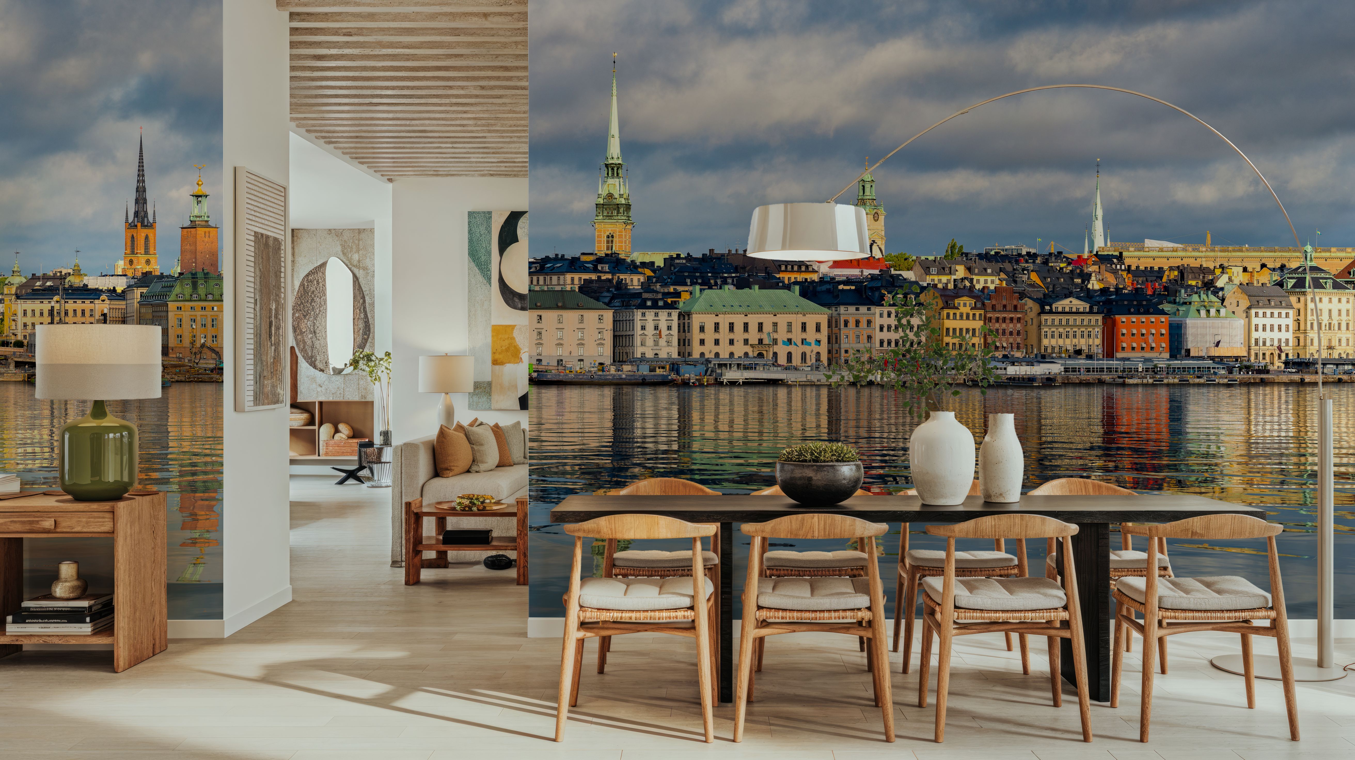 Harbor Reflections, Wallpaper