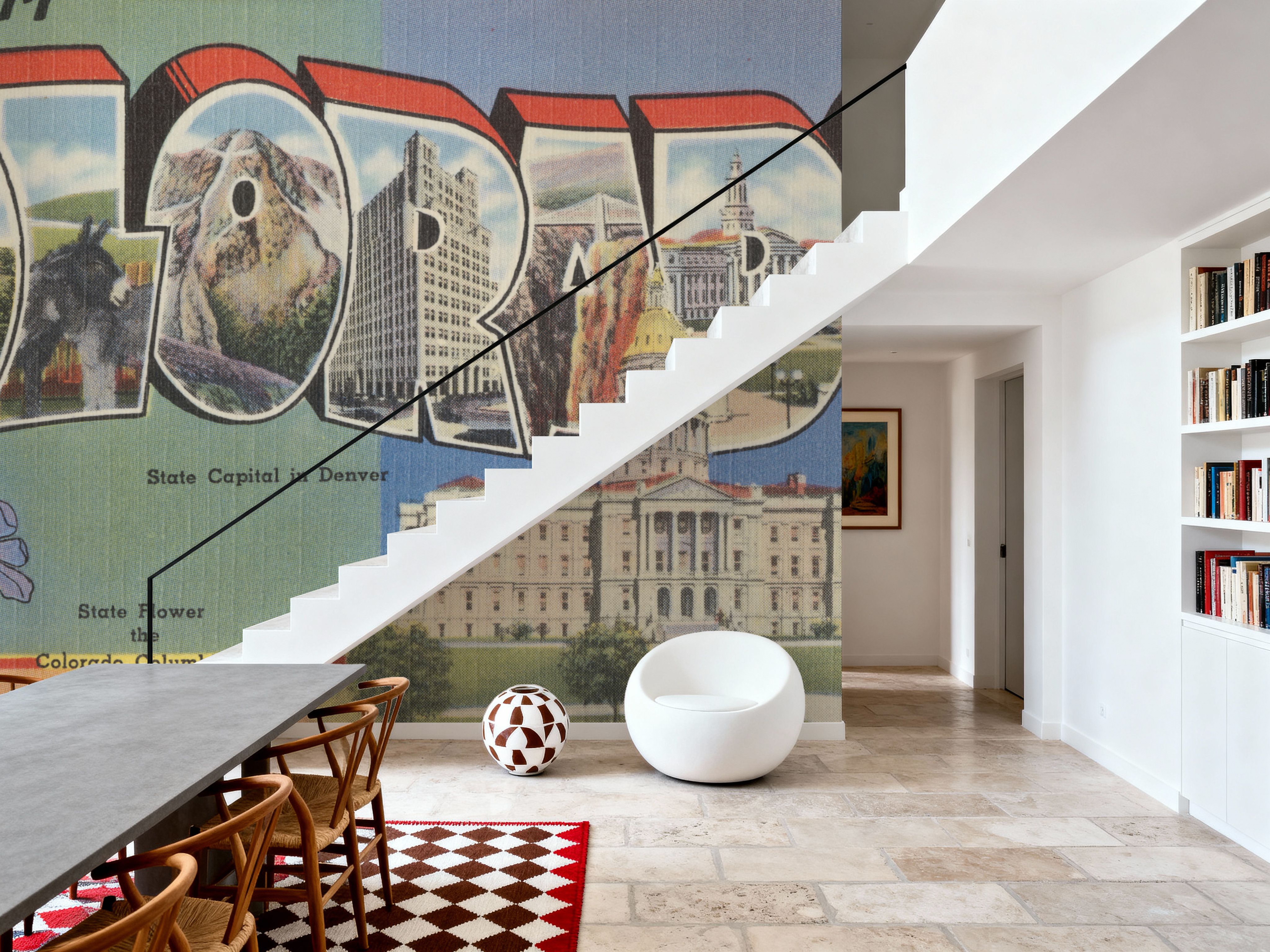 Greetings from Colorado - Screenprint Postcard