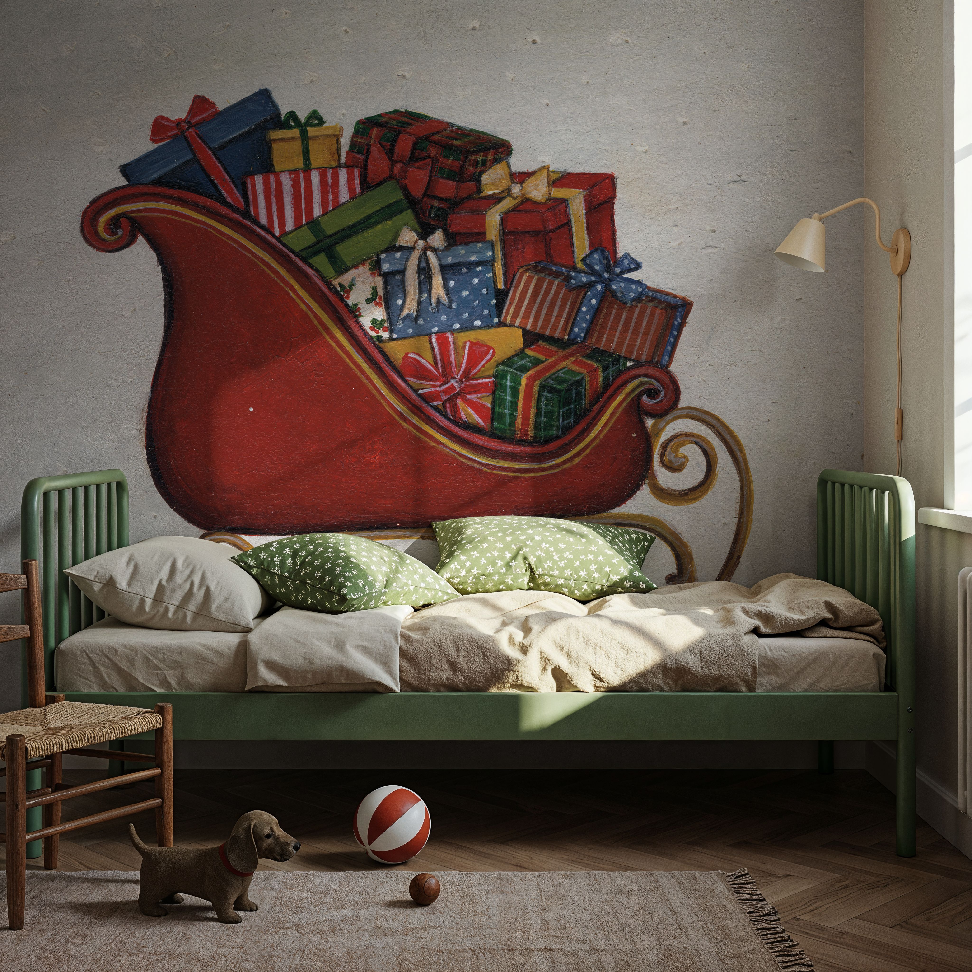 Deck The Halls Sleigh
