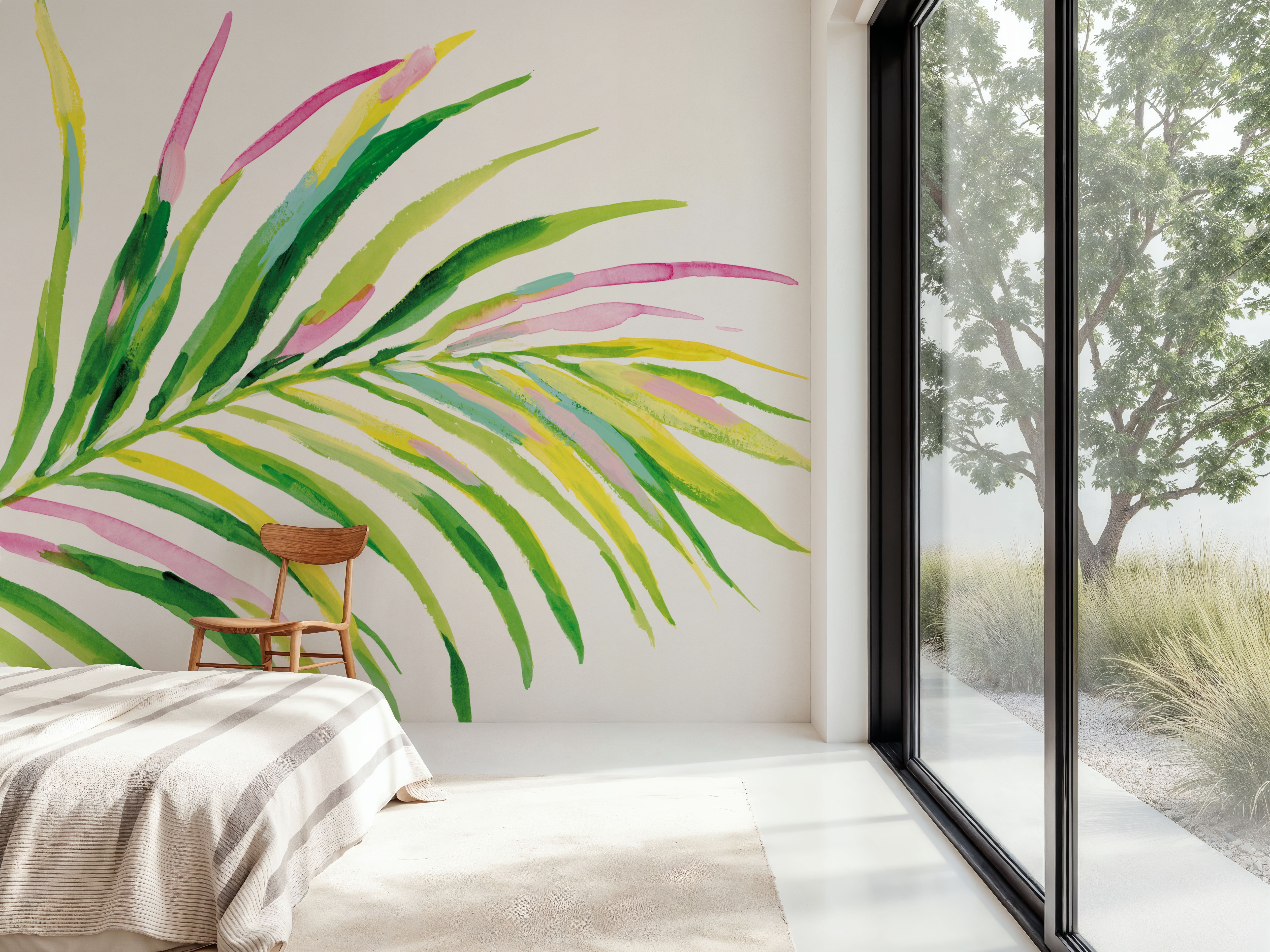 Colorful Tropical Leaf II
