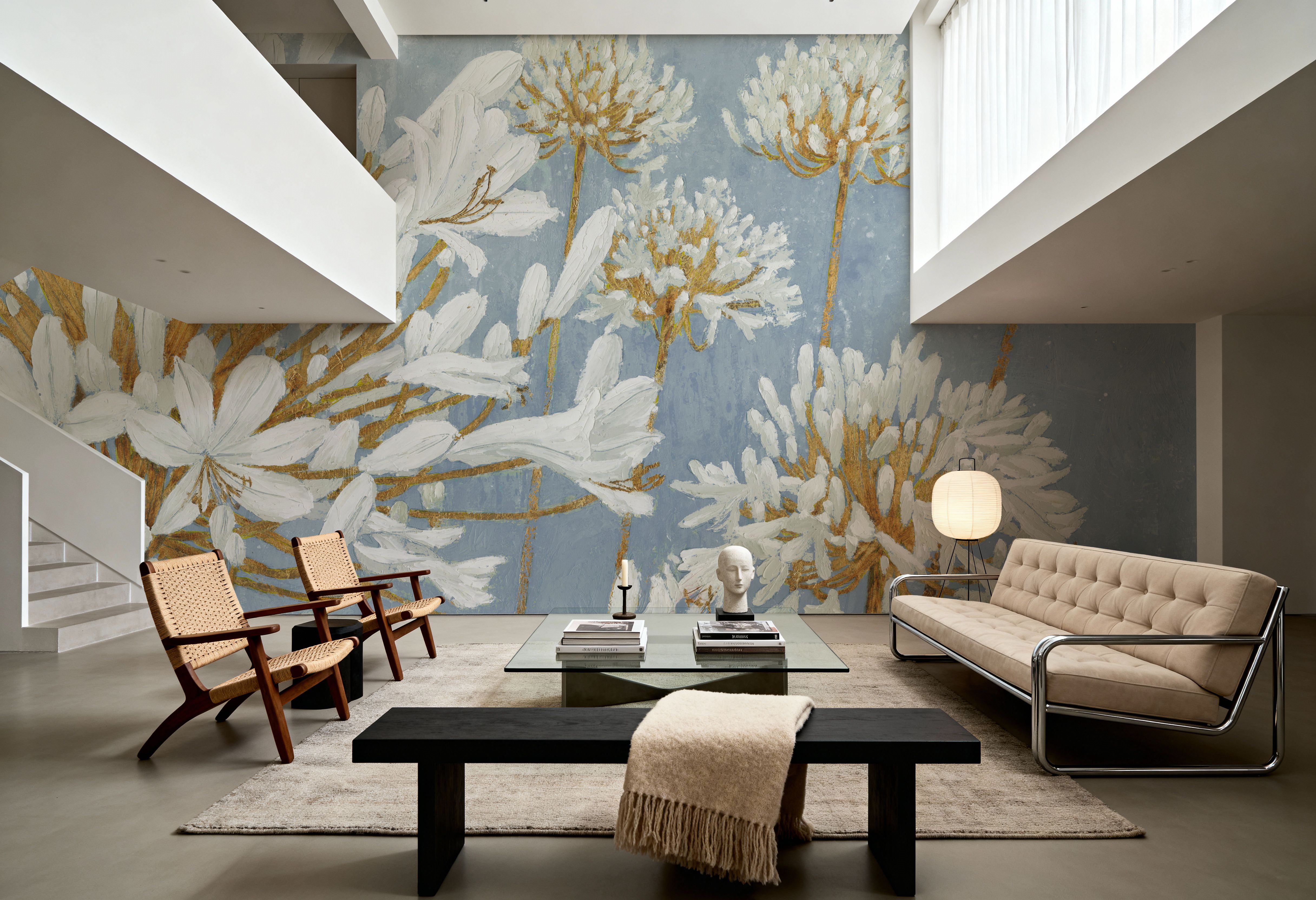 Golden Spring Blue Gray