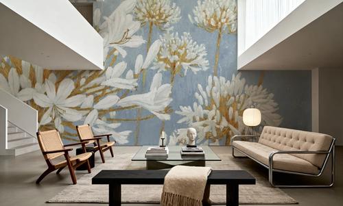 Golden Spring Blue Gray