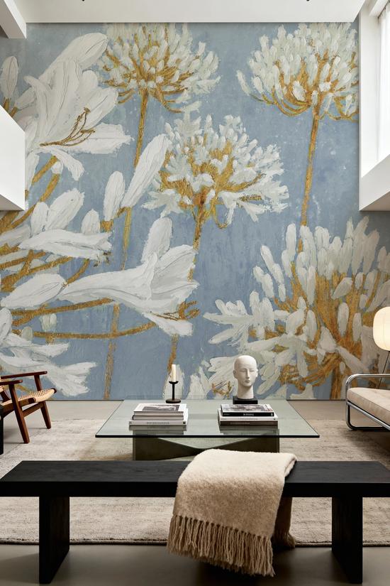 Golden Spring Blue Gray