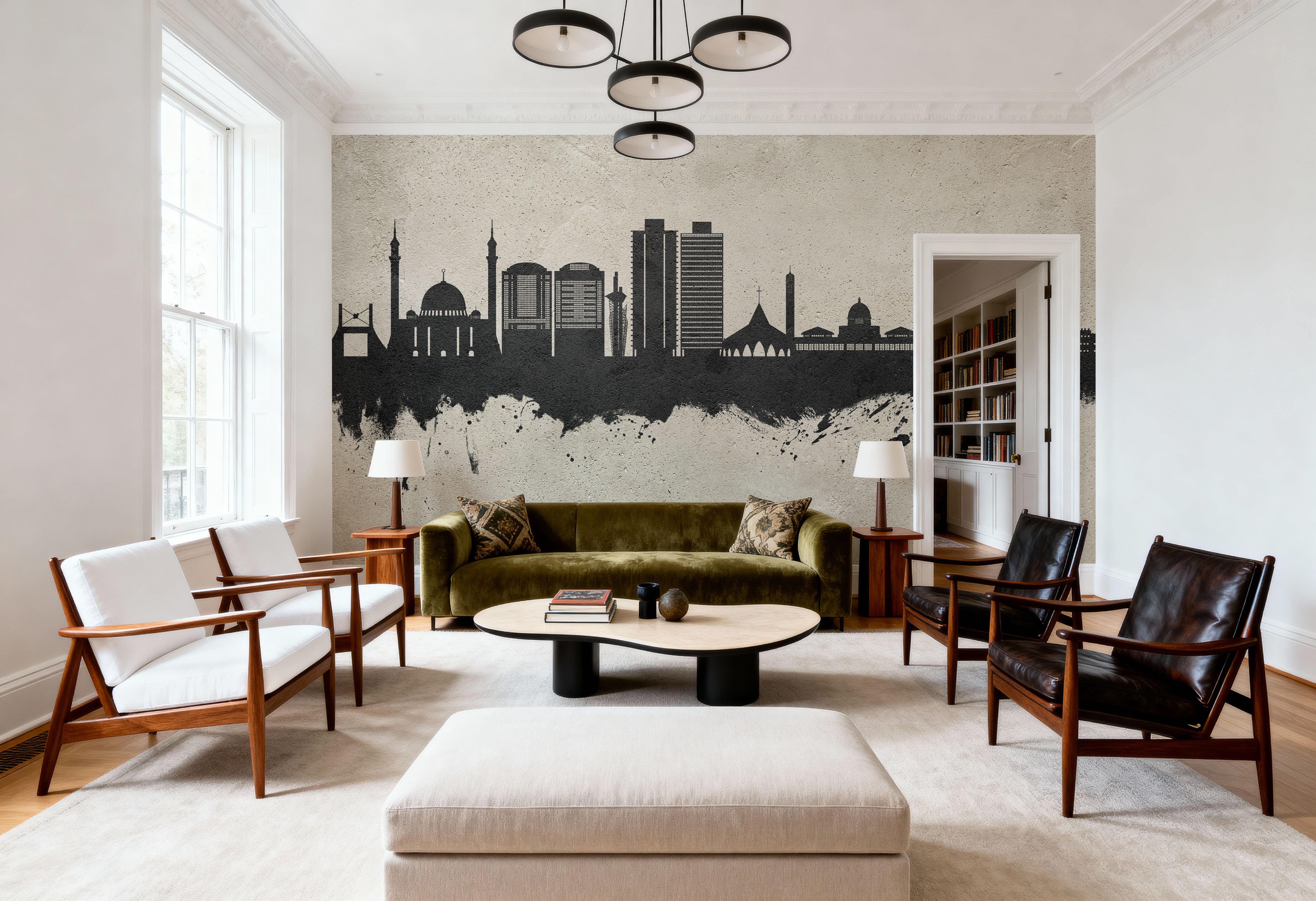 Abuja Nigeria Skyline Concrete