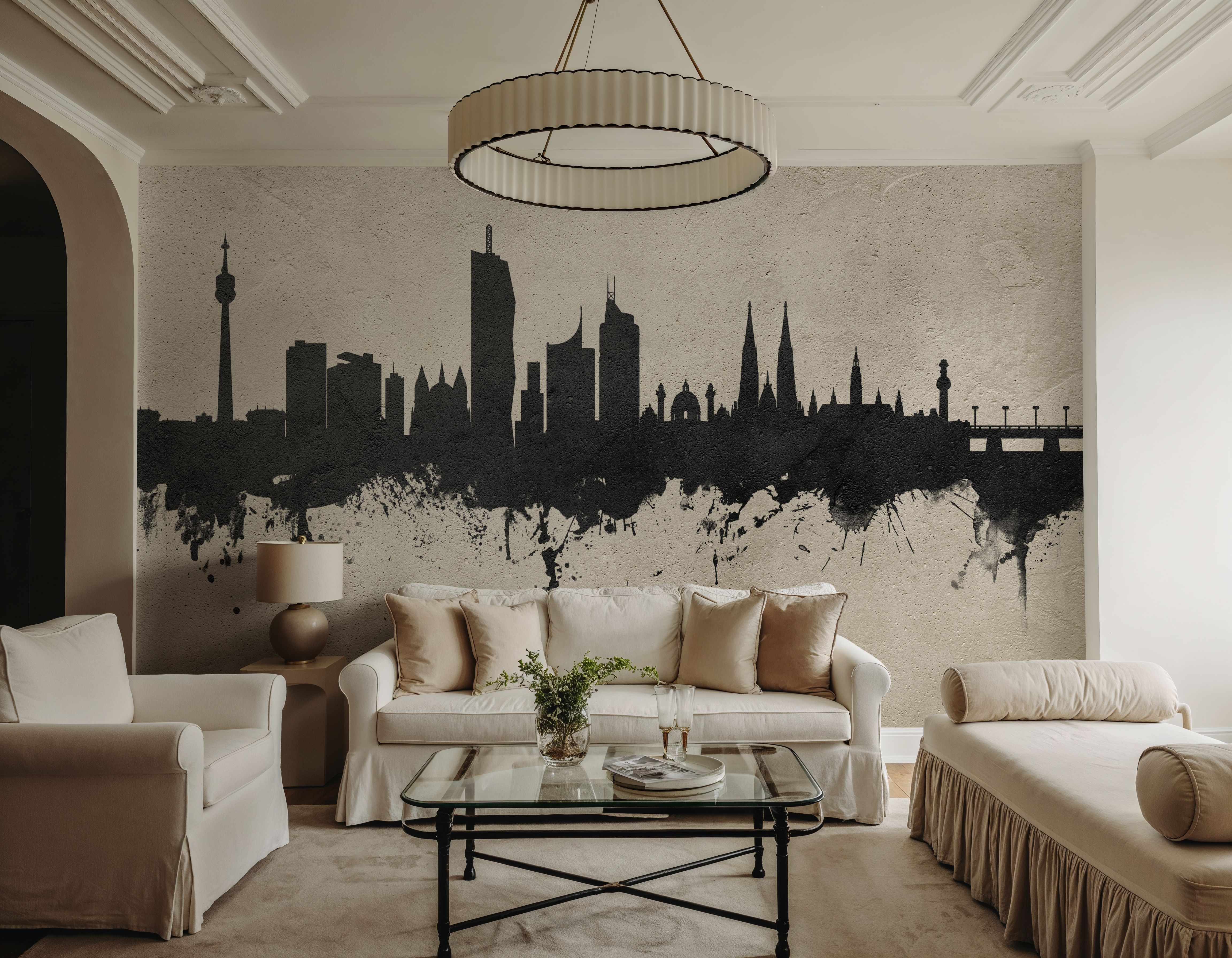 Vienna Austria Skyline Concrete