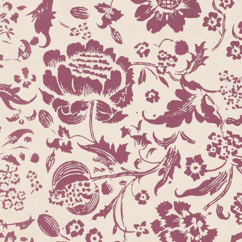 Floral Toile I Berry