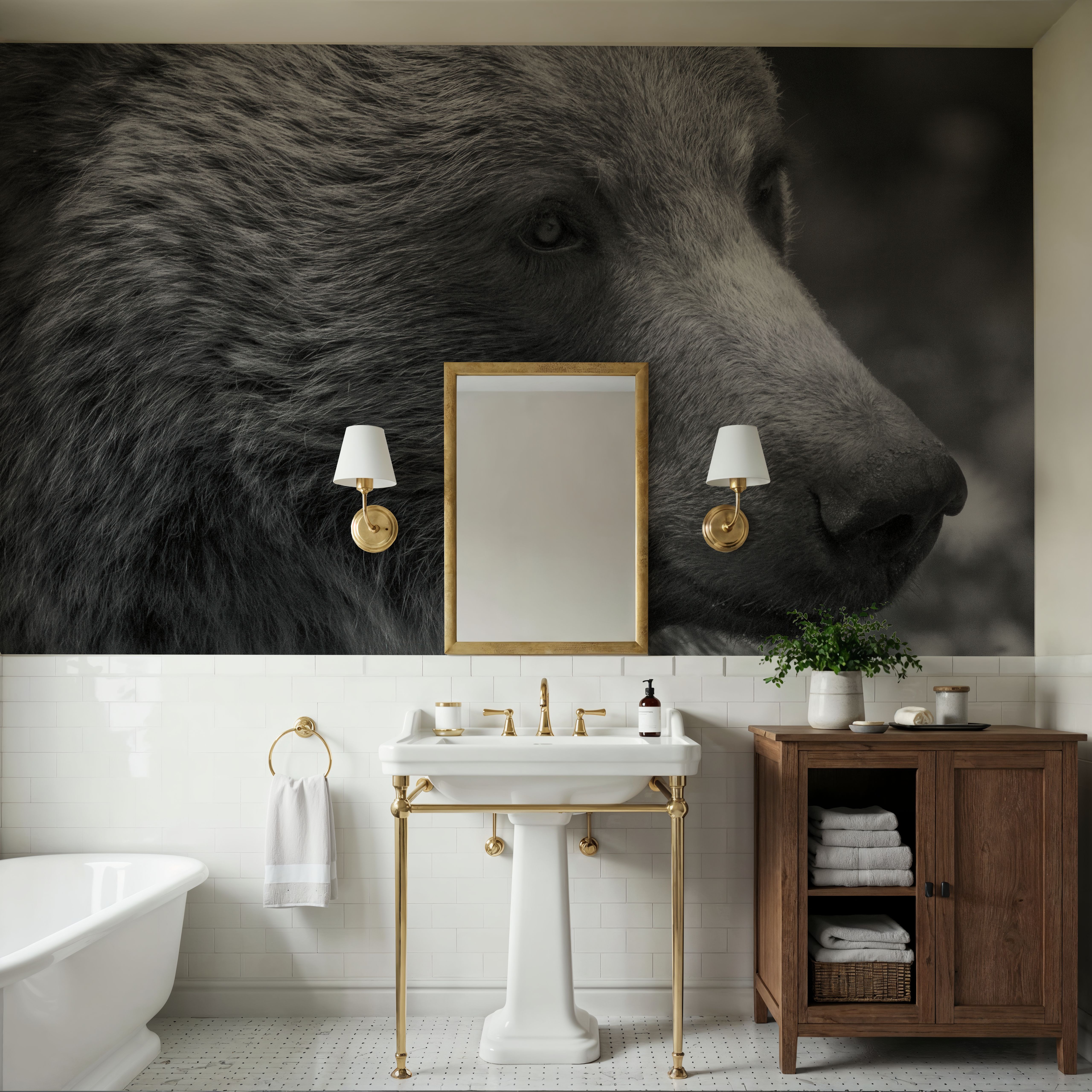 British Columbia Grizzly Portrait