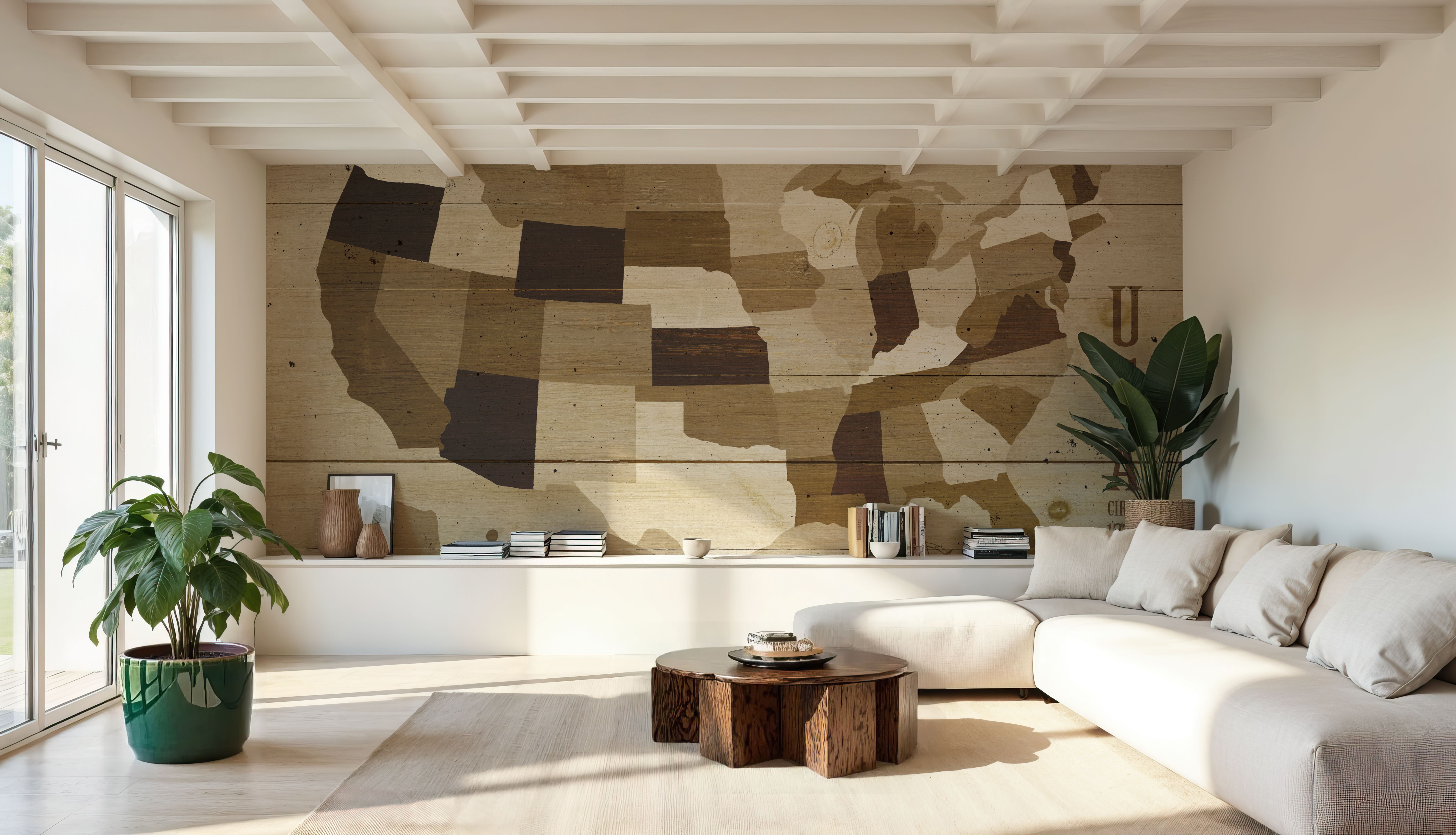 USA Modern Vintage Wood