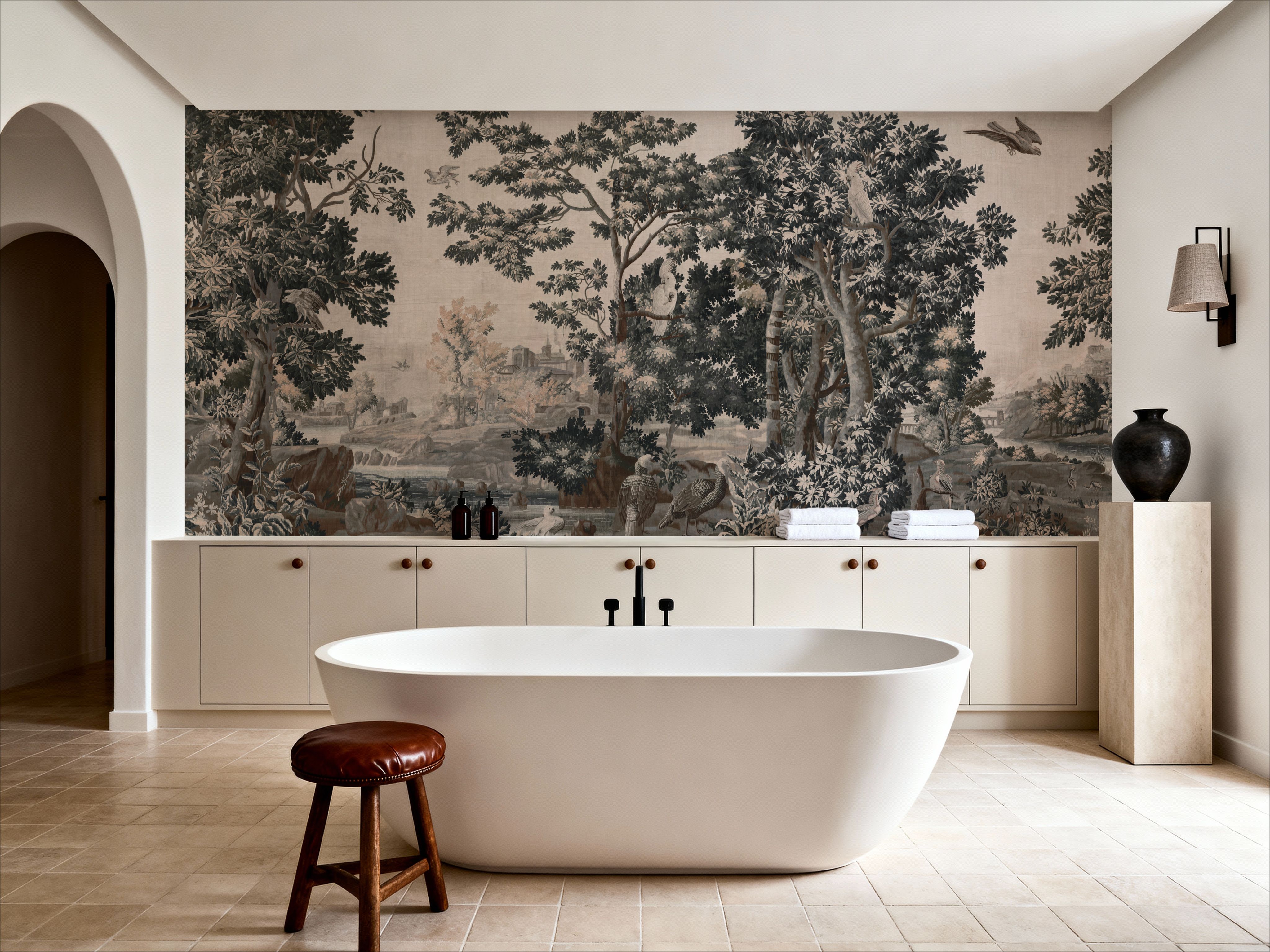 Enchanted Grove Tapestry, Teal