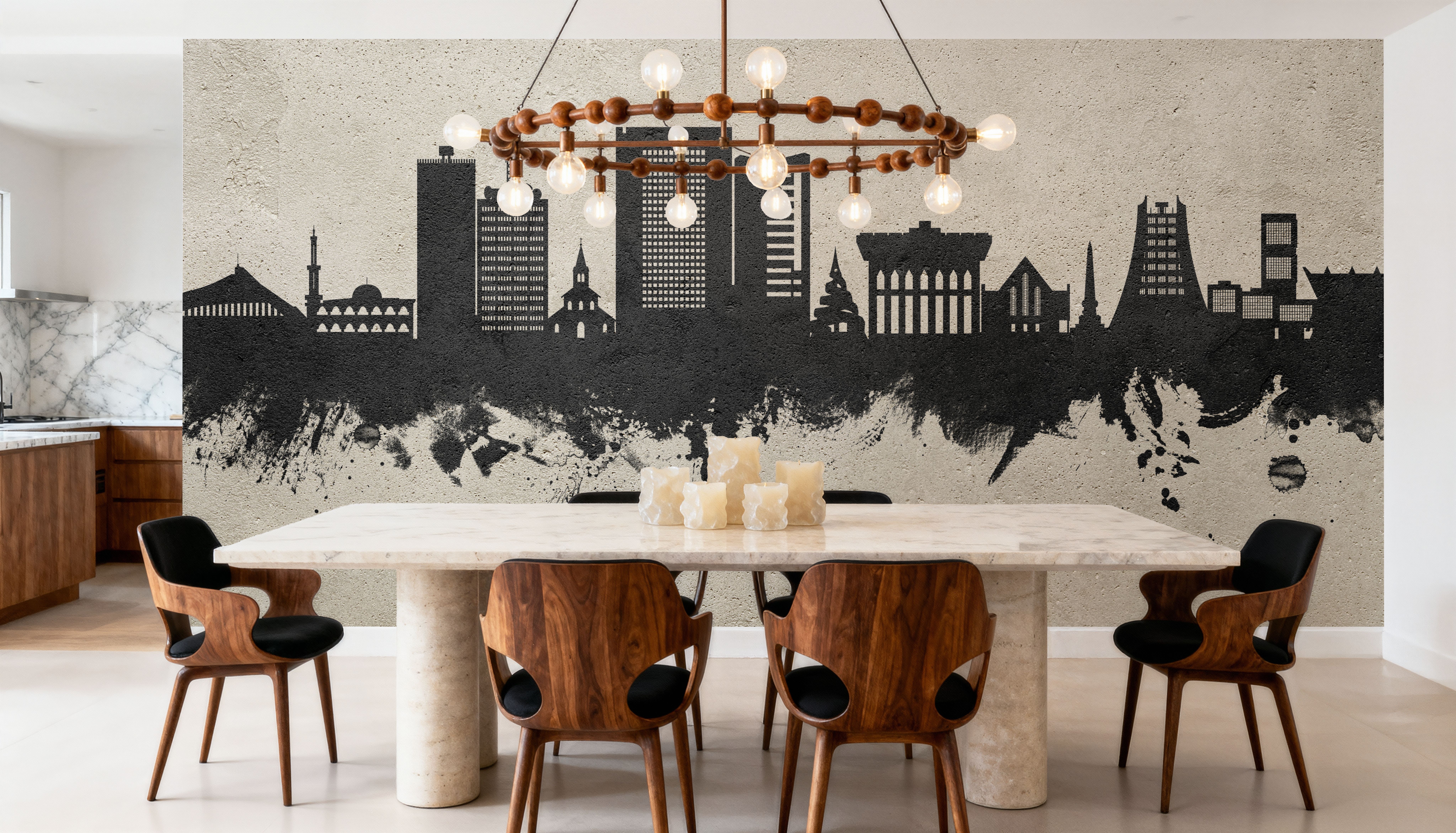 Yaoundé Cameroon Skyline Concrete