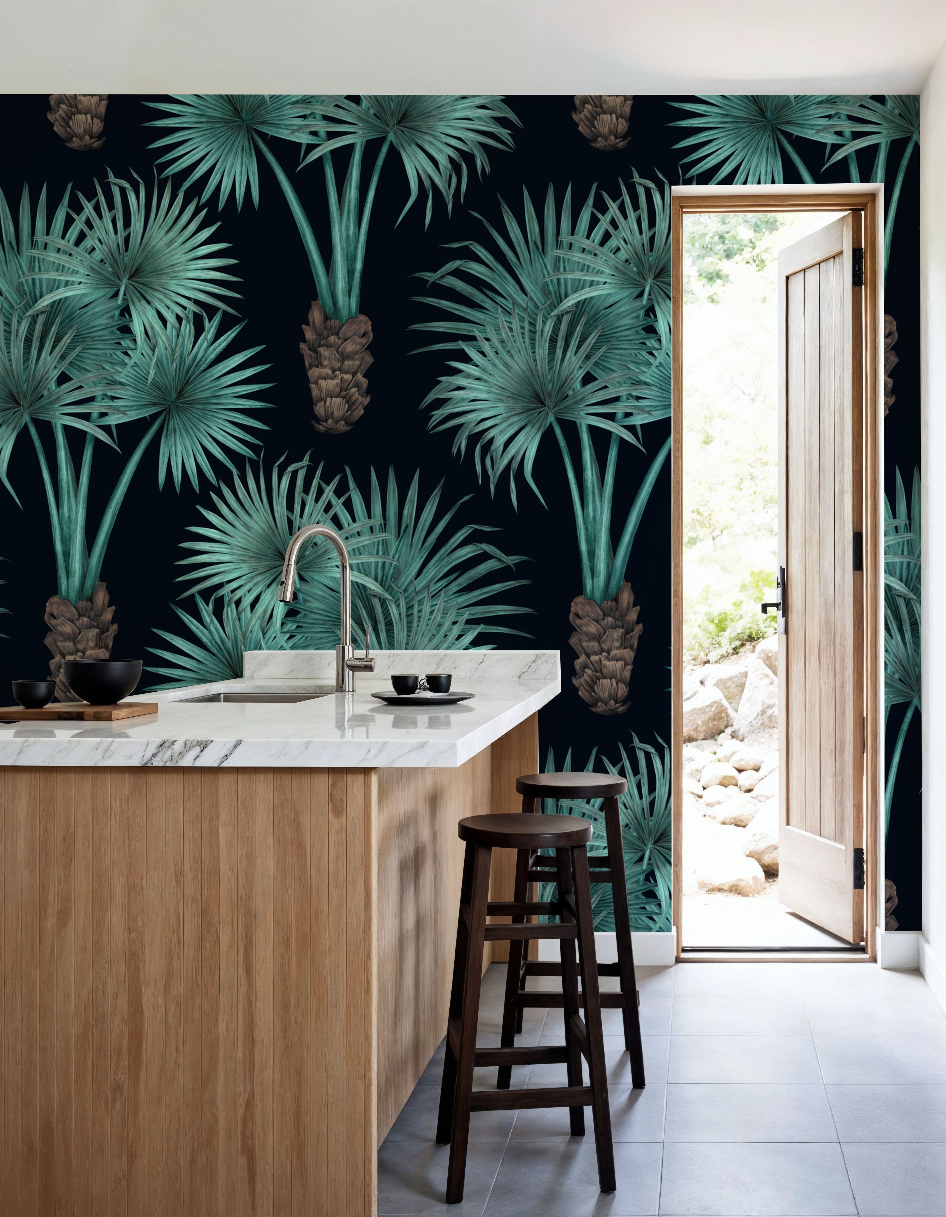 Elephant Ear Tree, Turqouise