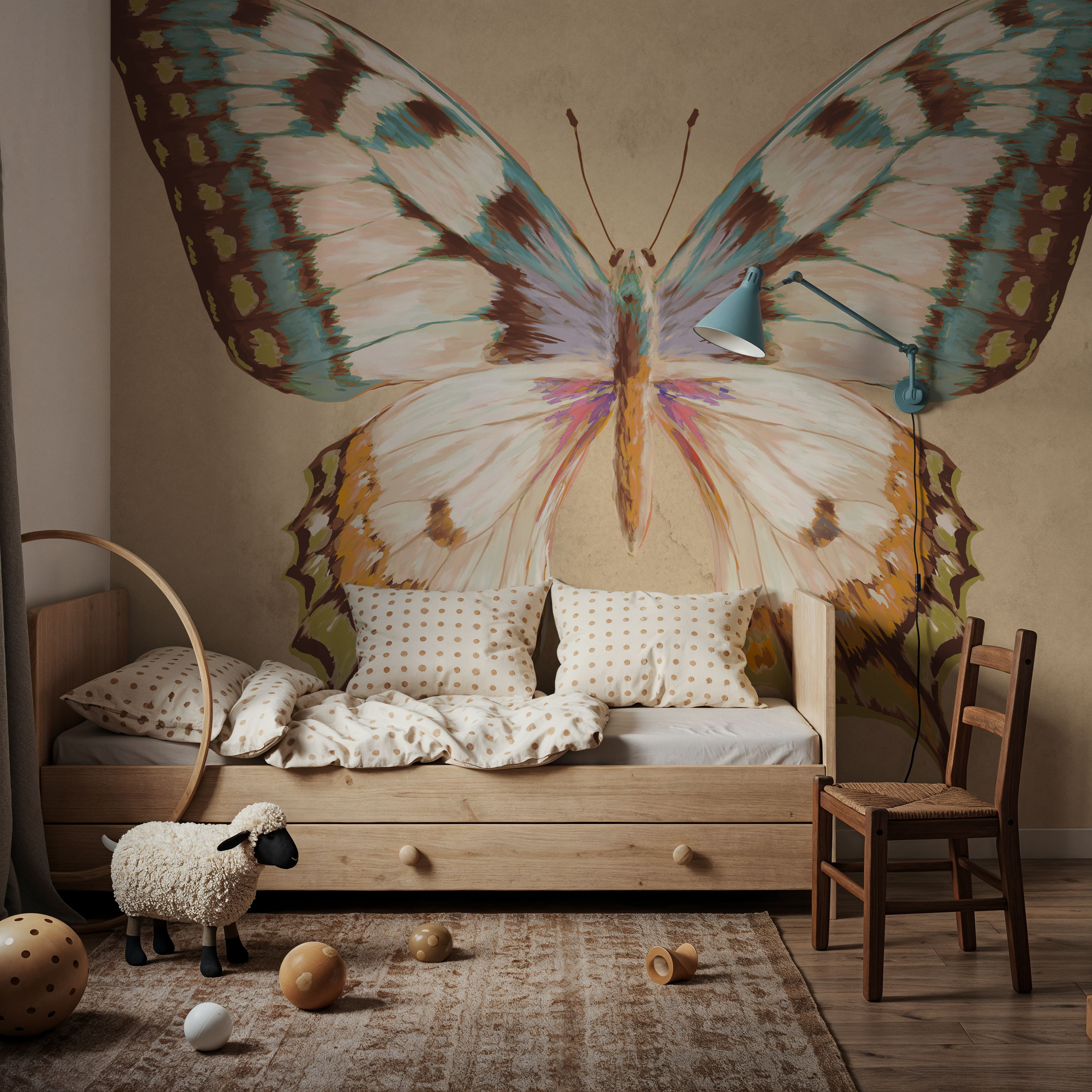 Beetles and Butterflies I