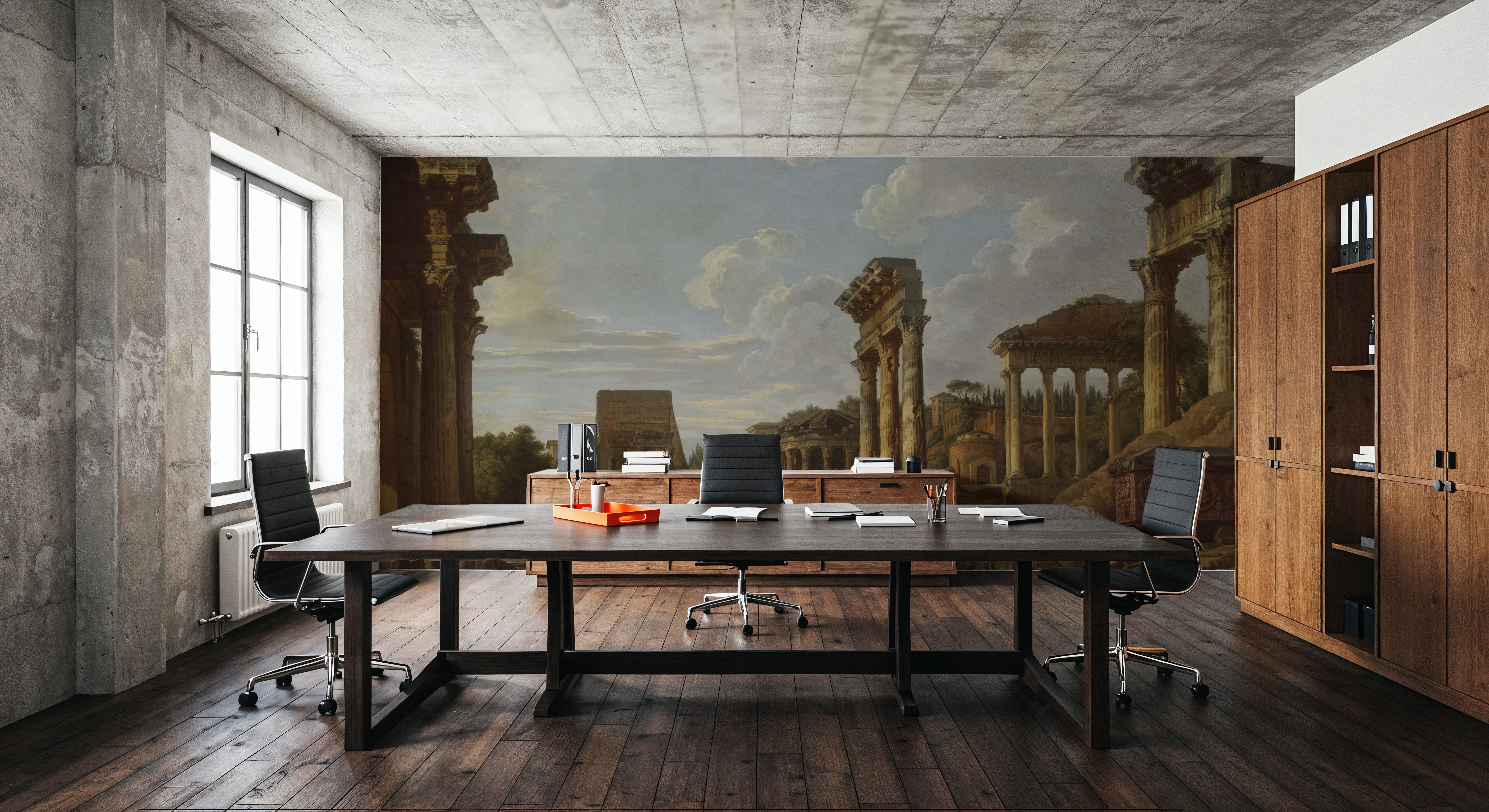 A Capriccio of the Roman Forum