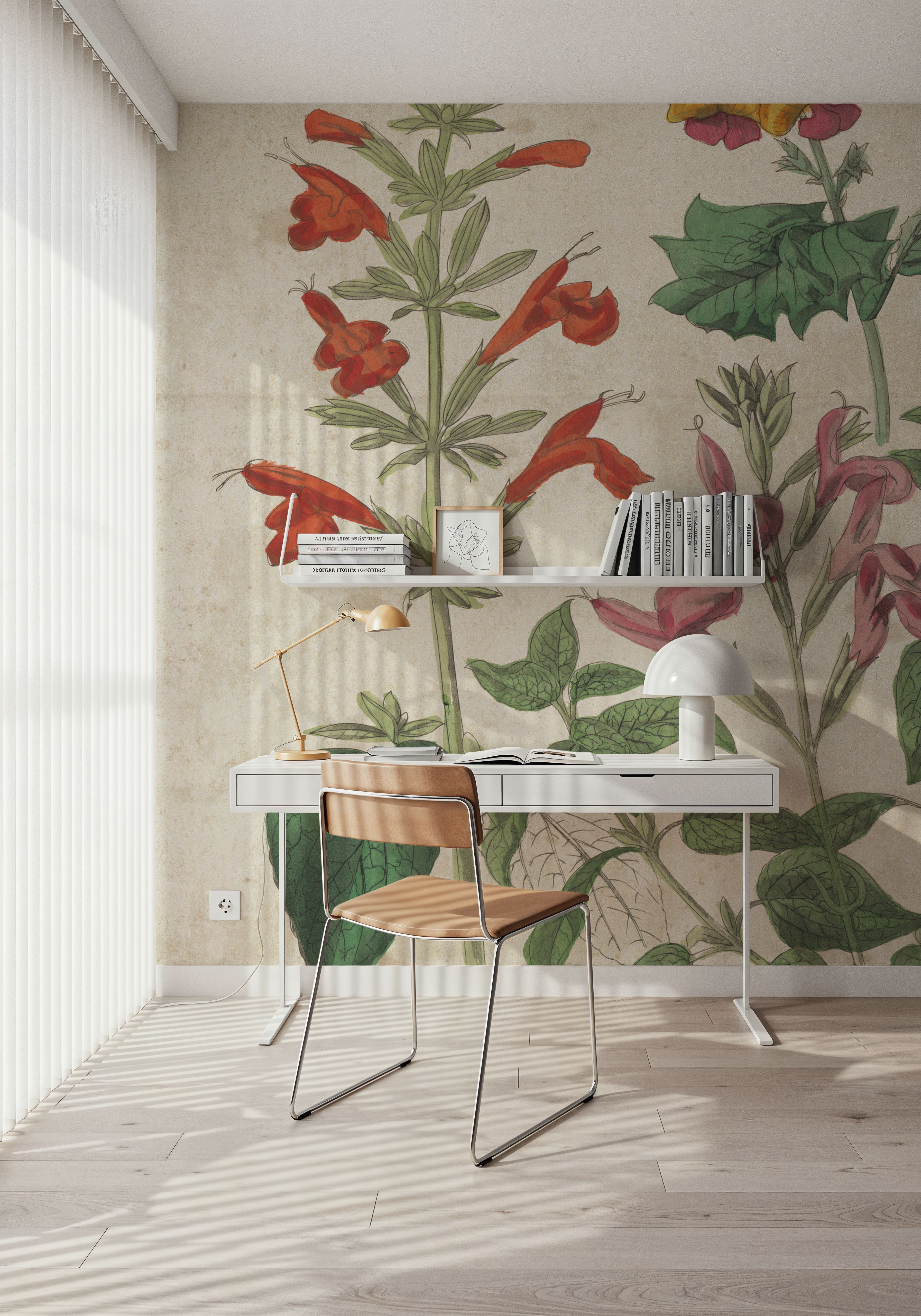 Salvia Florals Vintage I