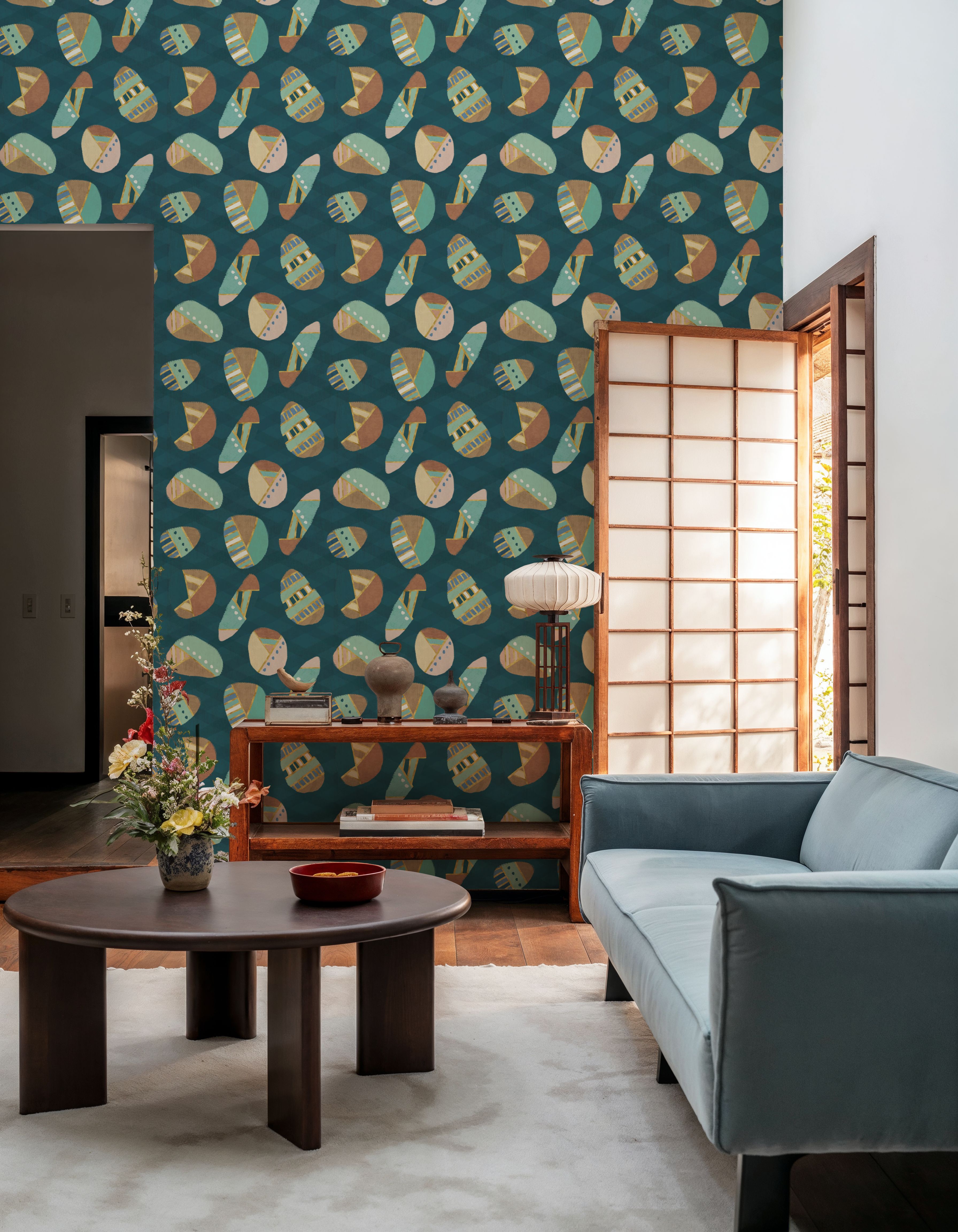 Outdoor Pieces Blue