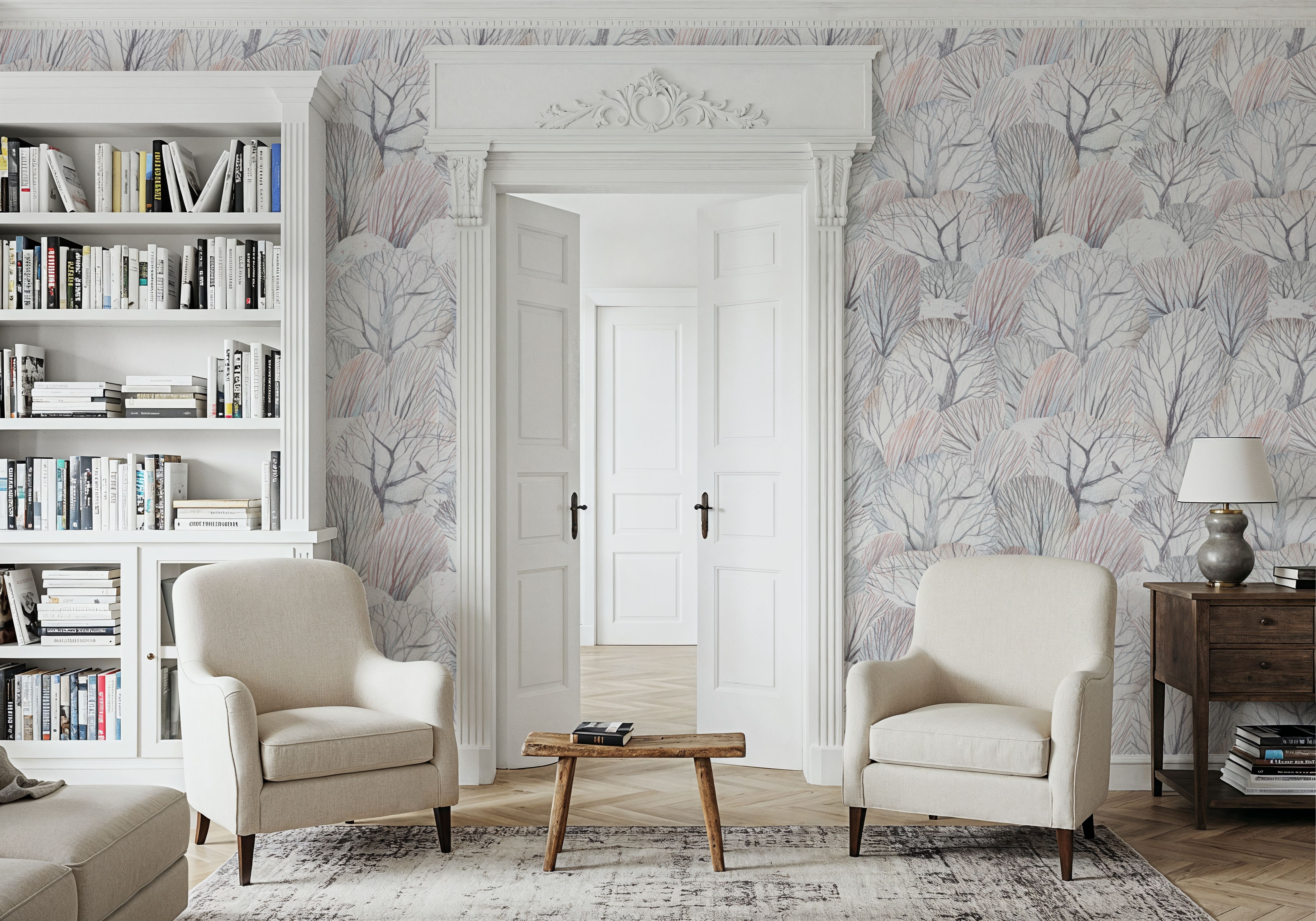 White Forest Treetops