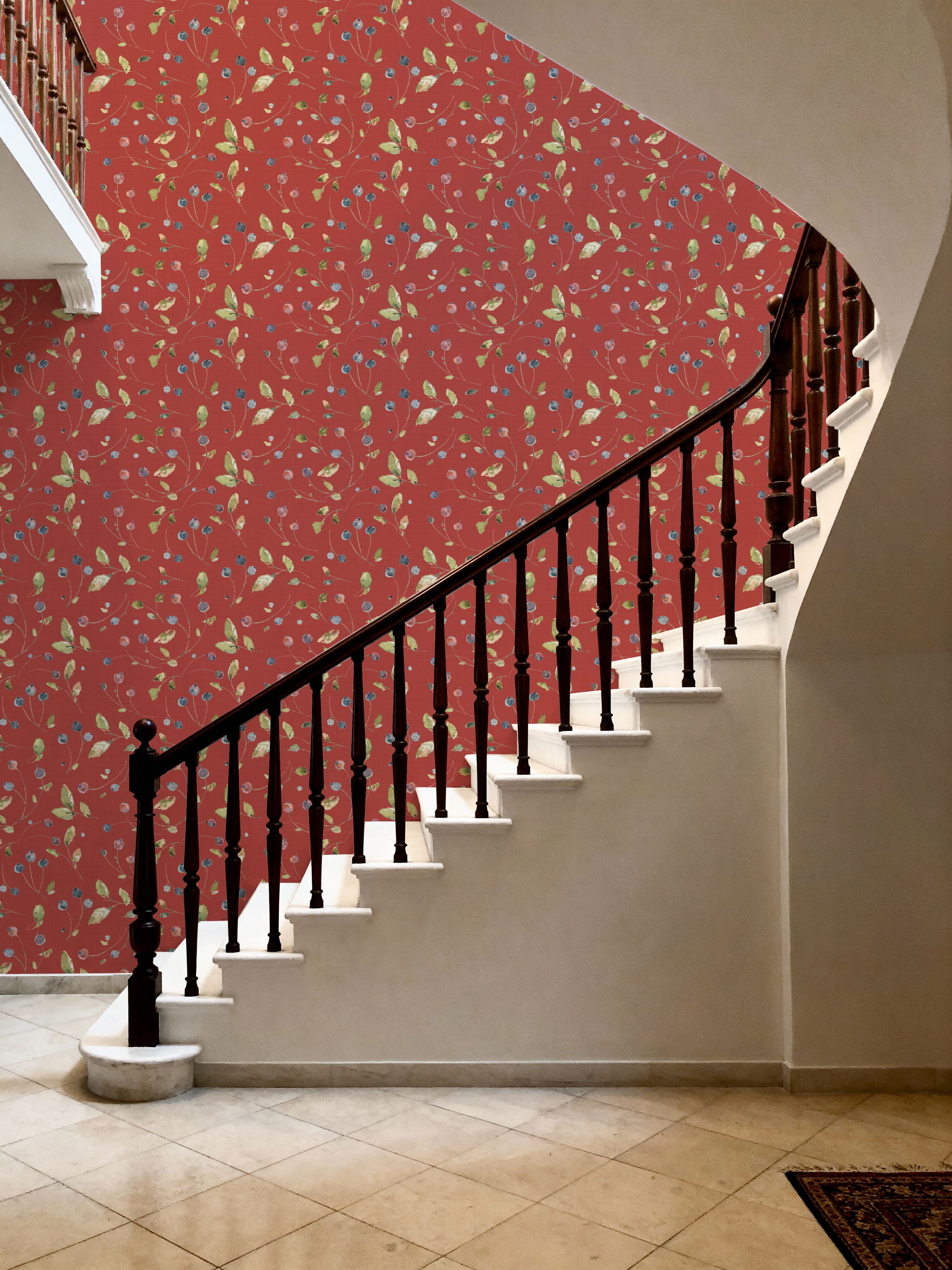 Time to Share Floral Red