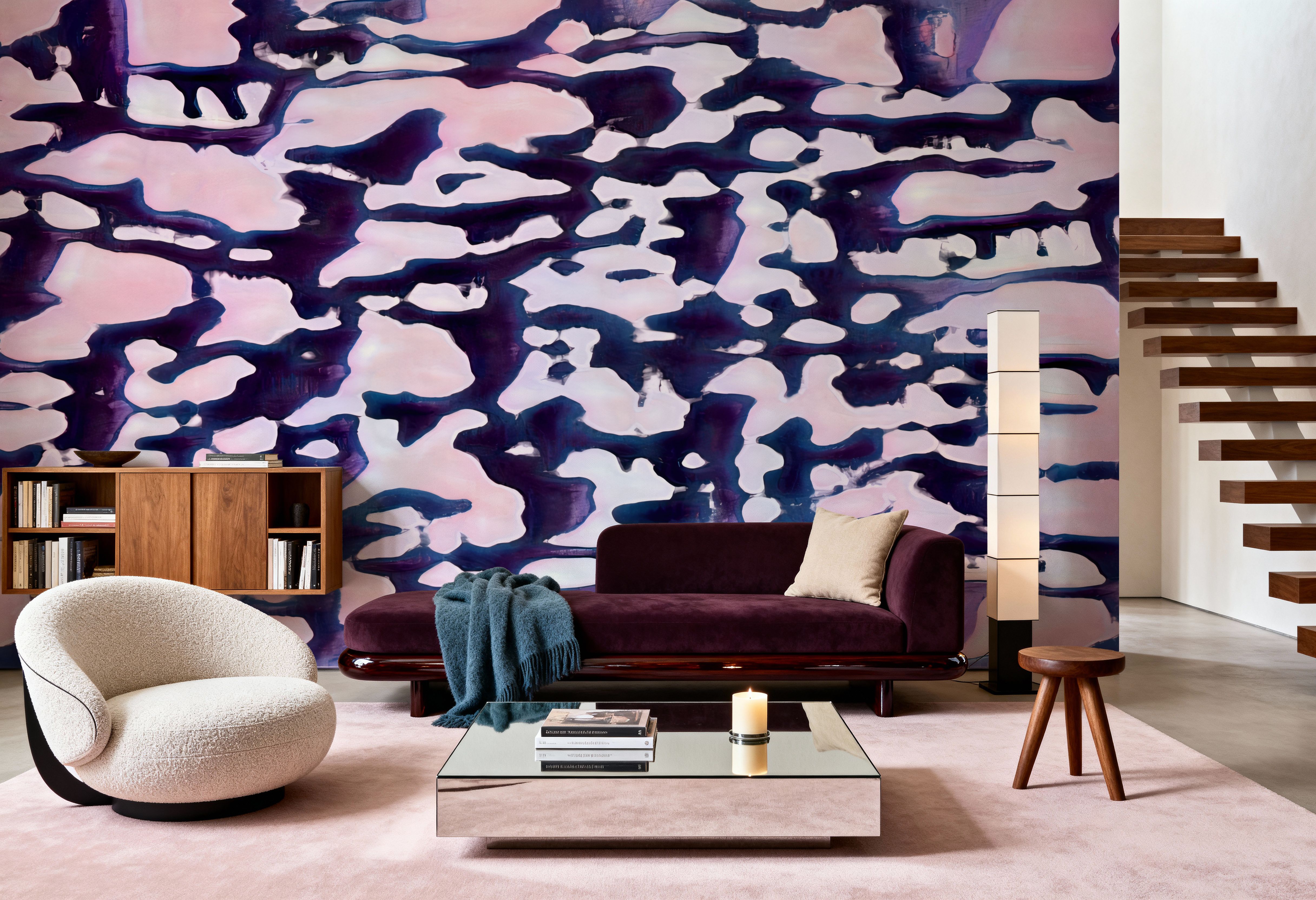 Amethyst Strum, Wallpaper