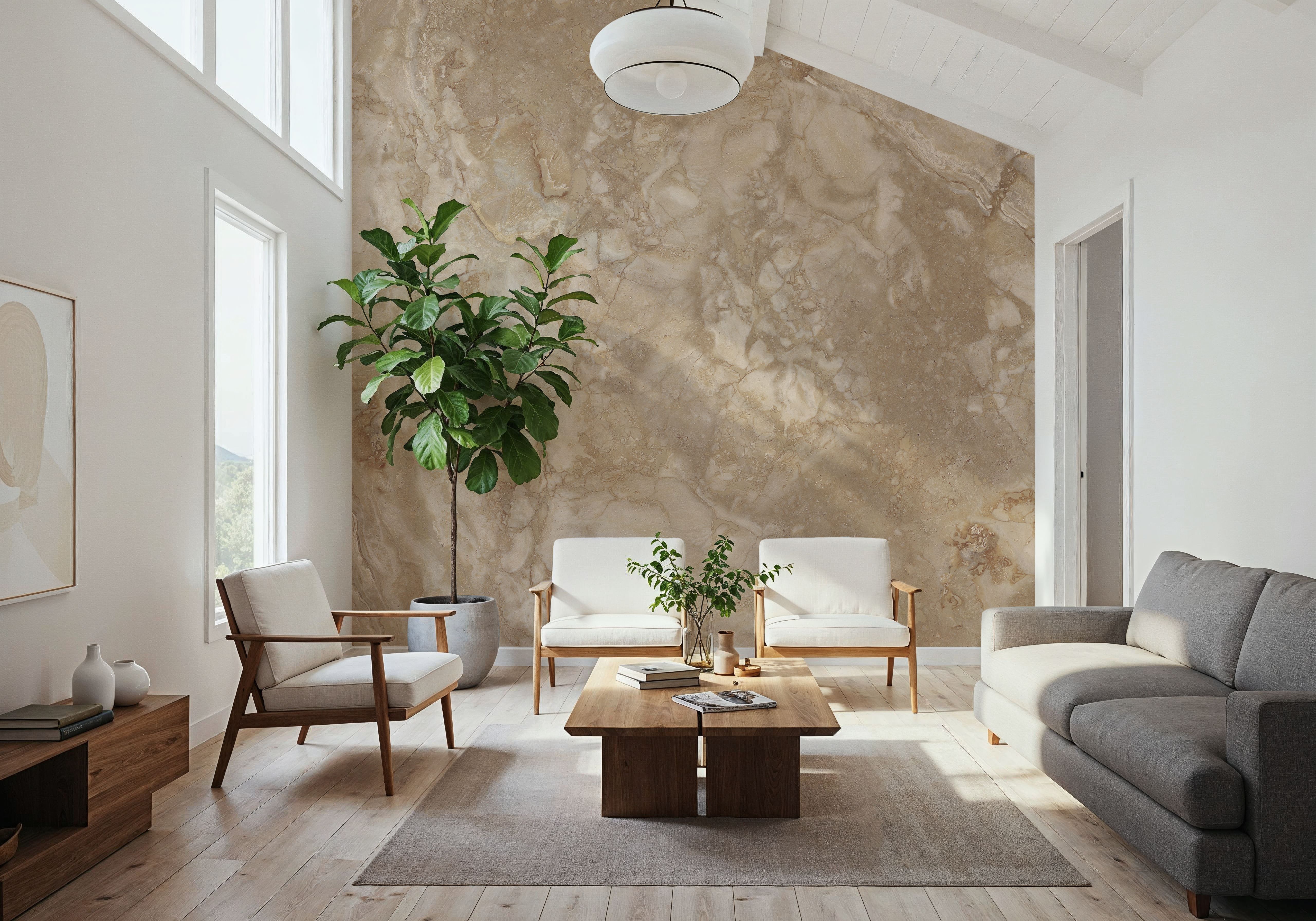 Primavera Vinata Marble, Wallpaper