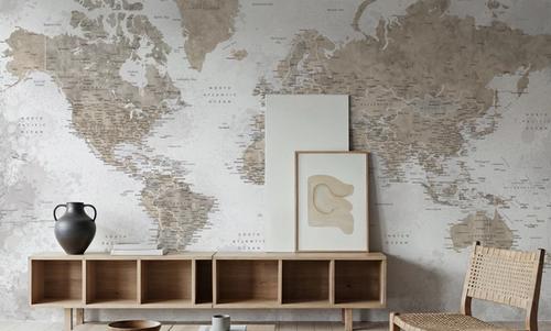 World Map Cities - Kacia