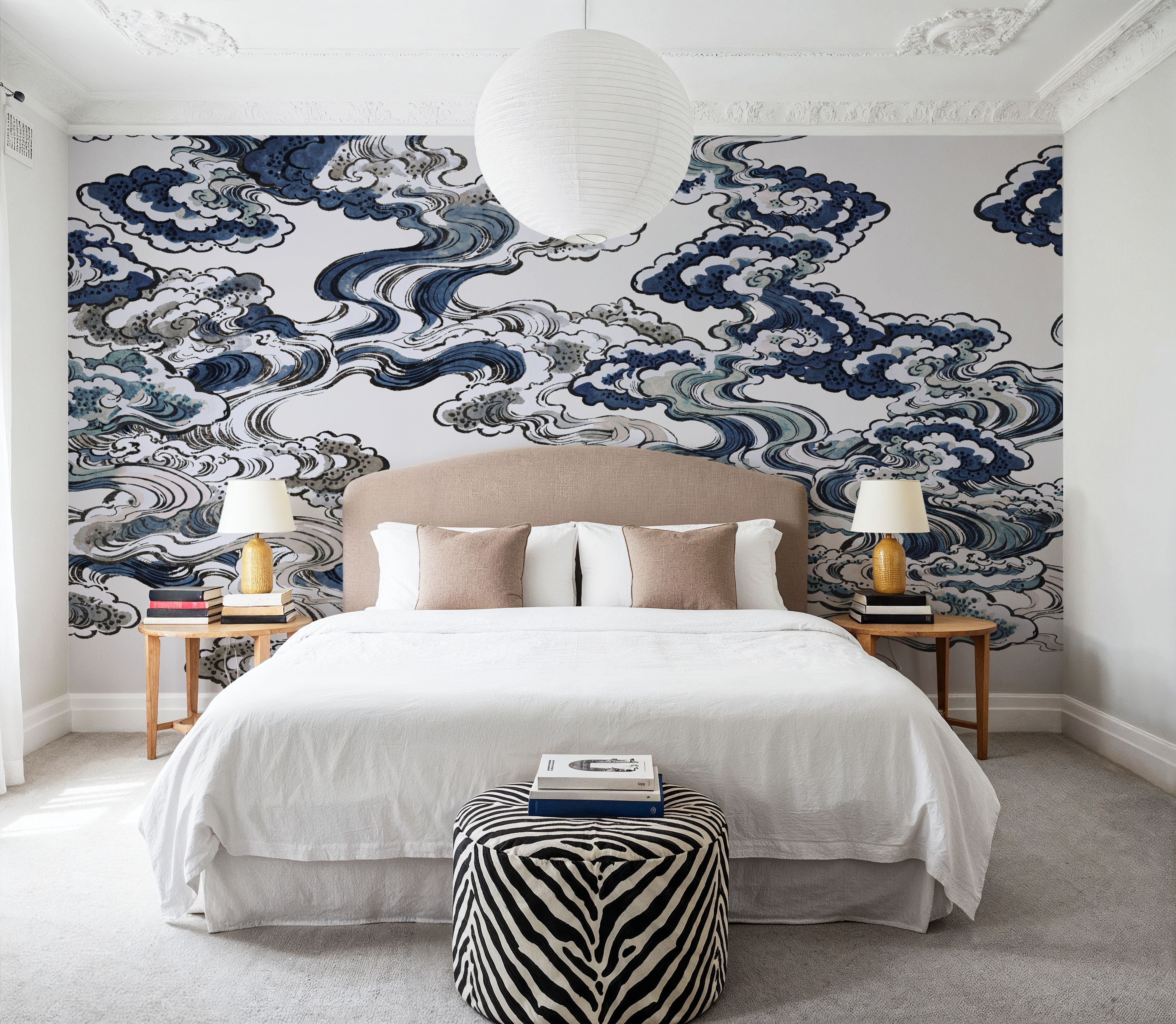 Ukiyo-e Clouds, Blues