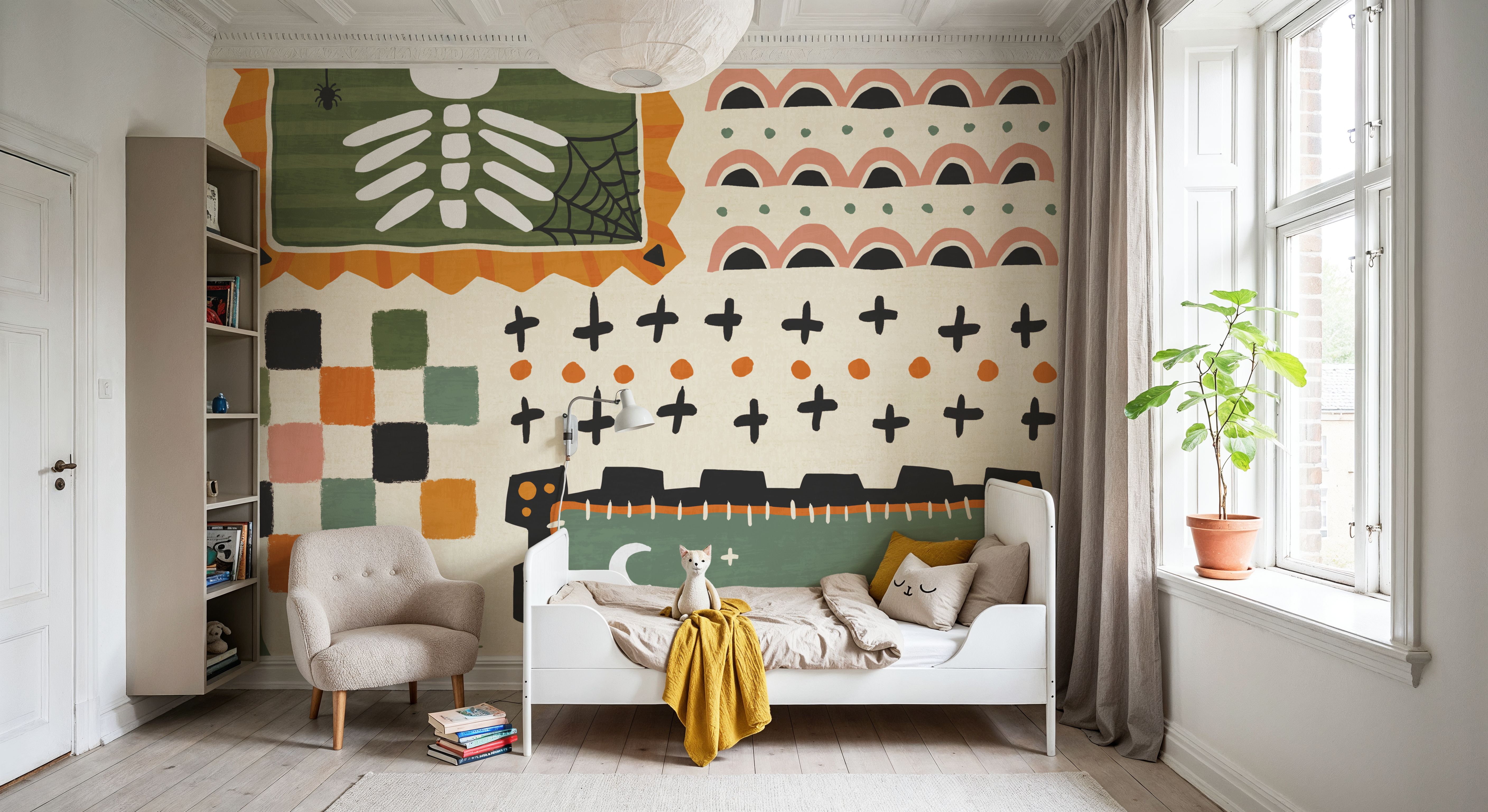 Chic or Treat II, Wallpaper