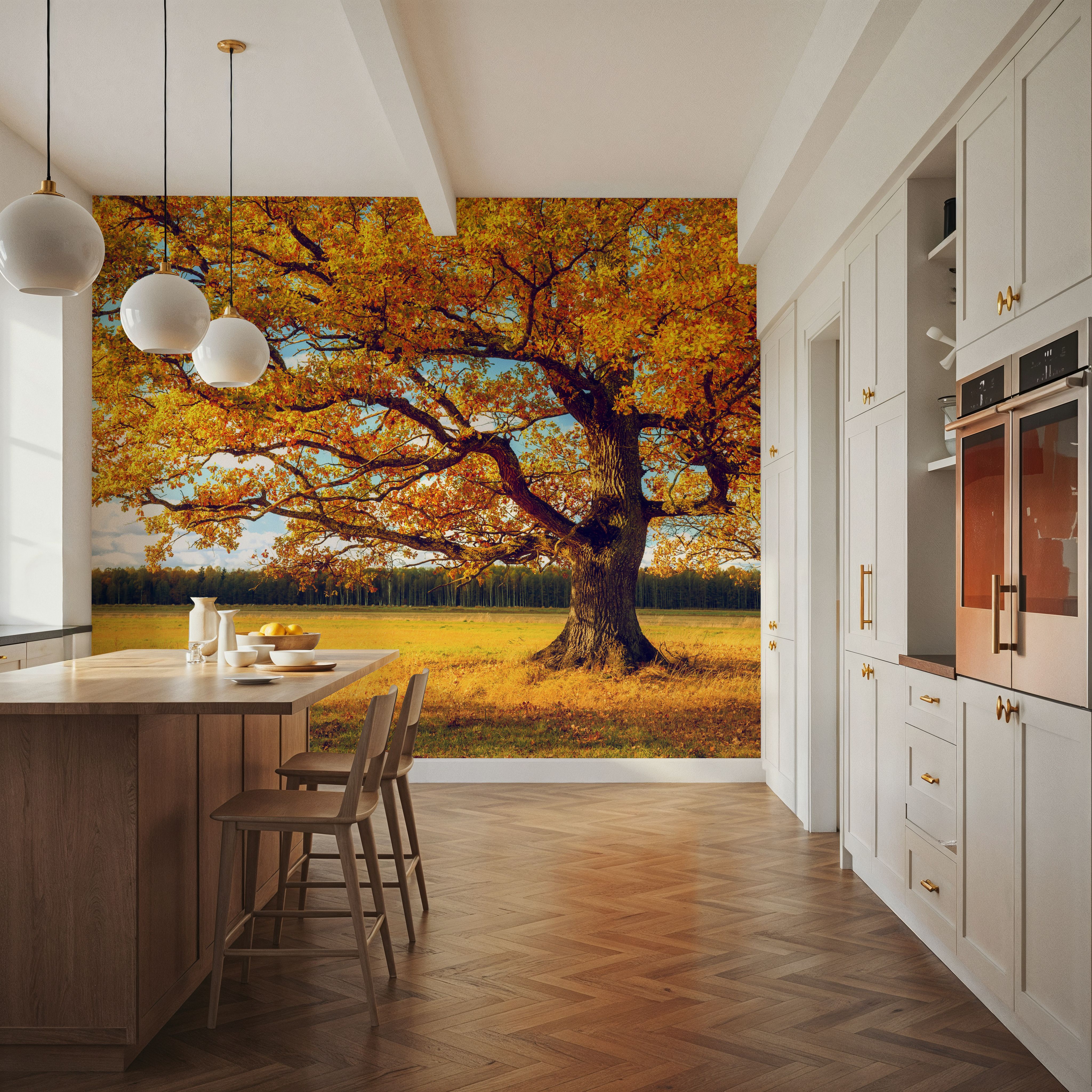 Golden Fall Tree