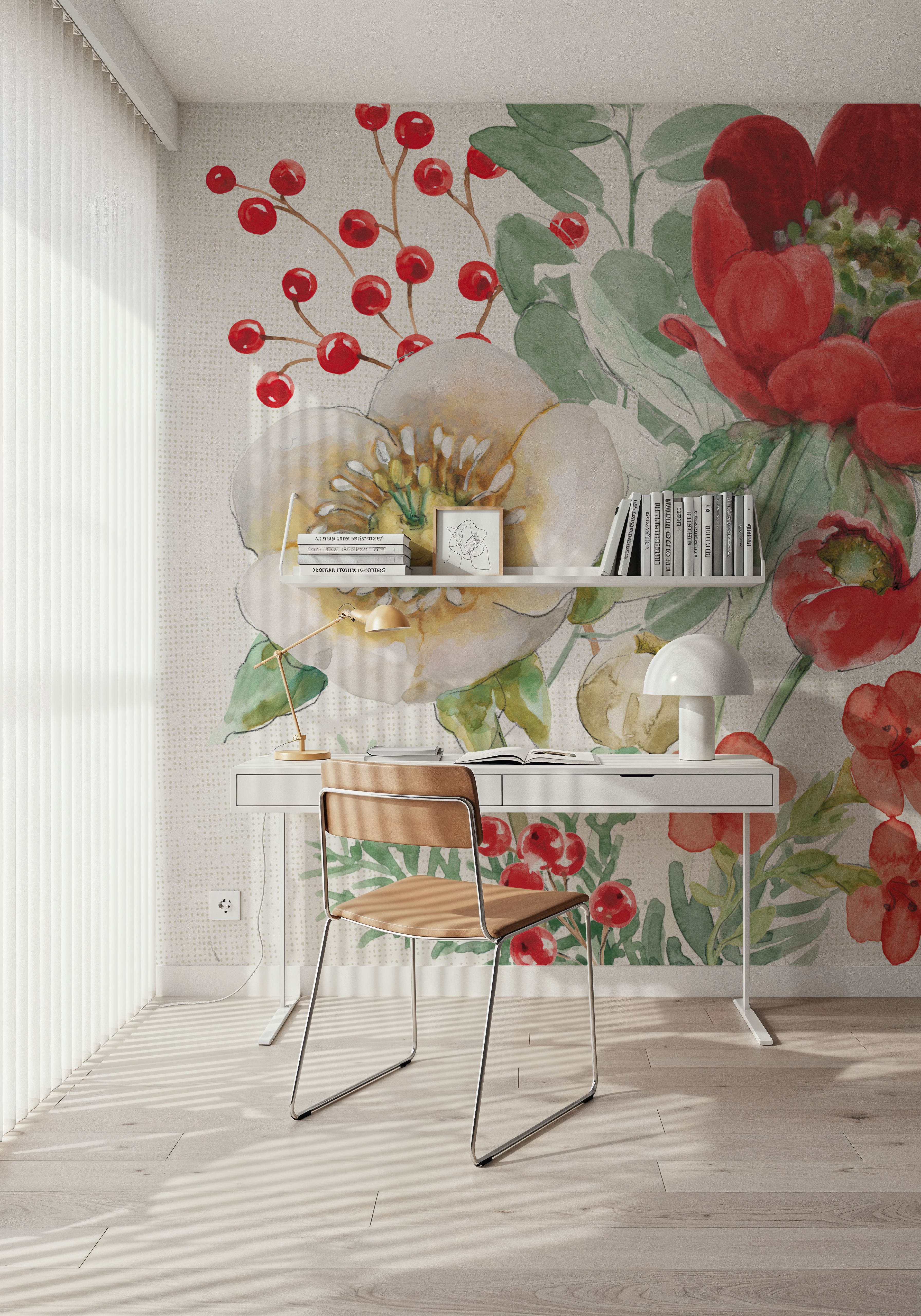 Fototapete - Holiday Traditions III - Zeitgenössische Kunst - Wohnzimmer - Wallism Deutschland - Selbstklebende Tapeten oder Kleistertapeten