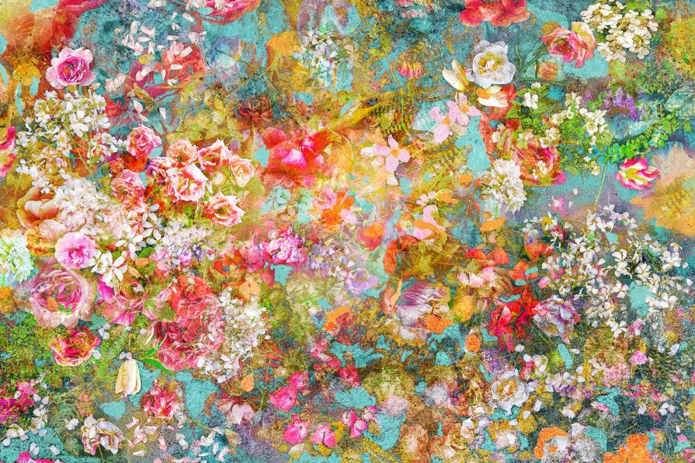 Pastel Floral Fresco