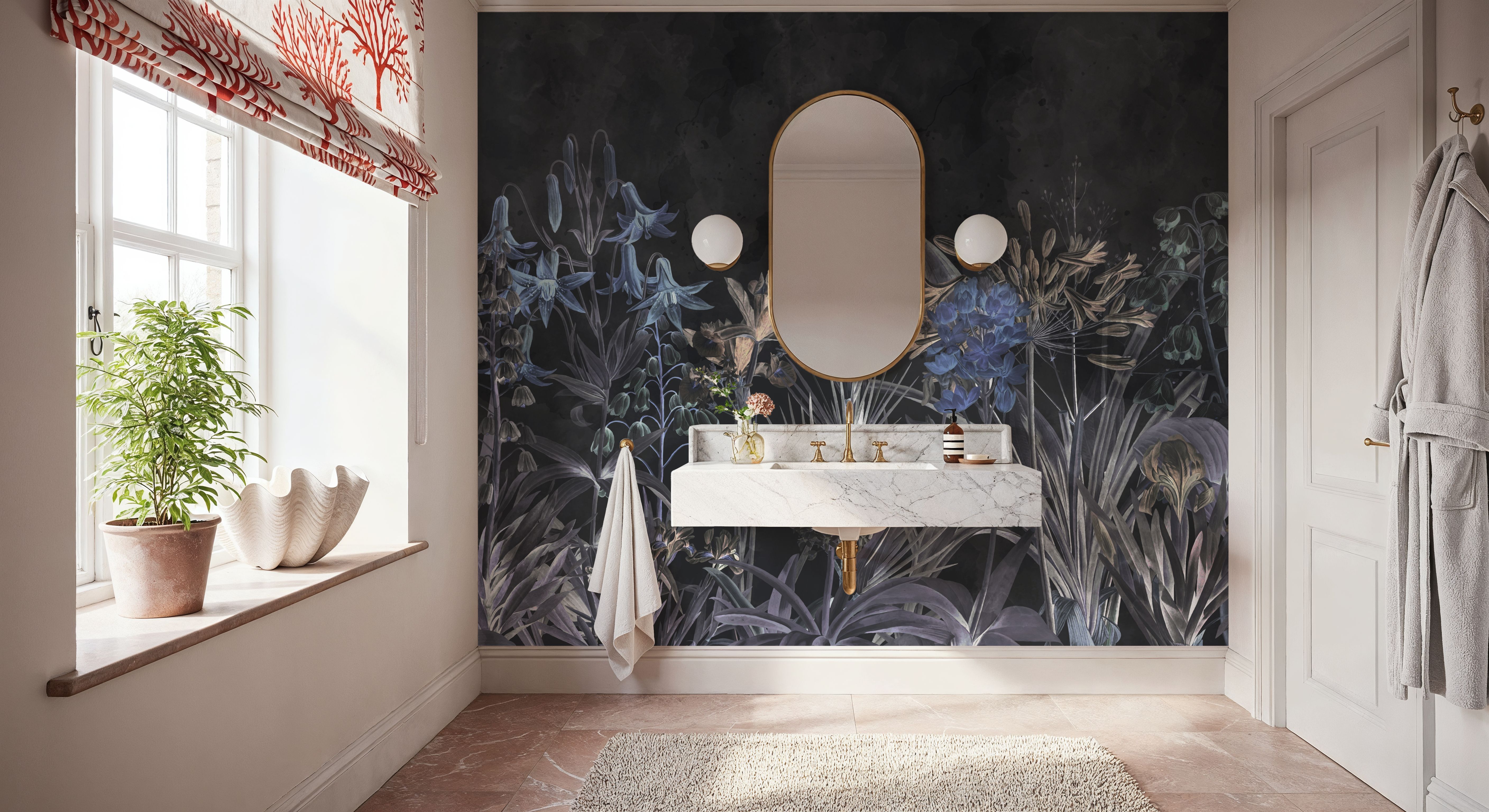 Field of Dreams Dark Blue, Wallpaper