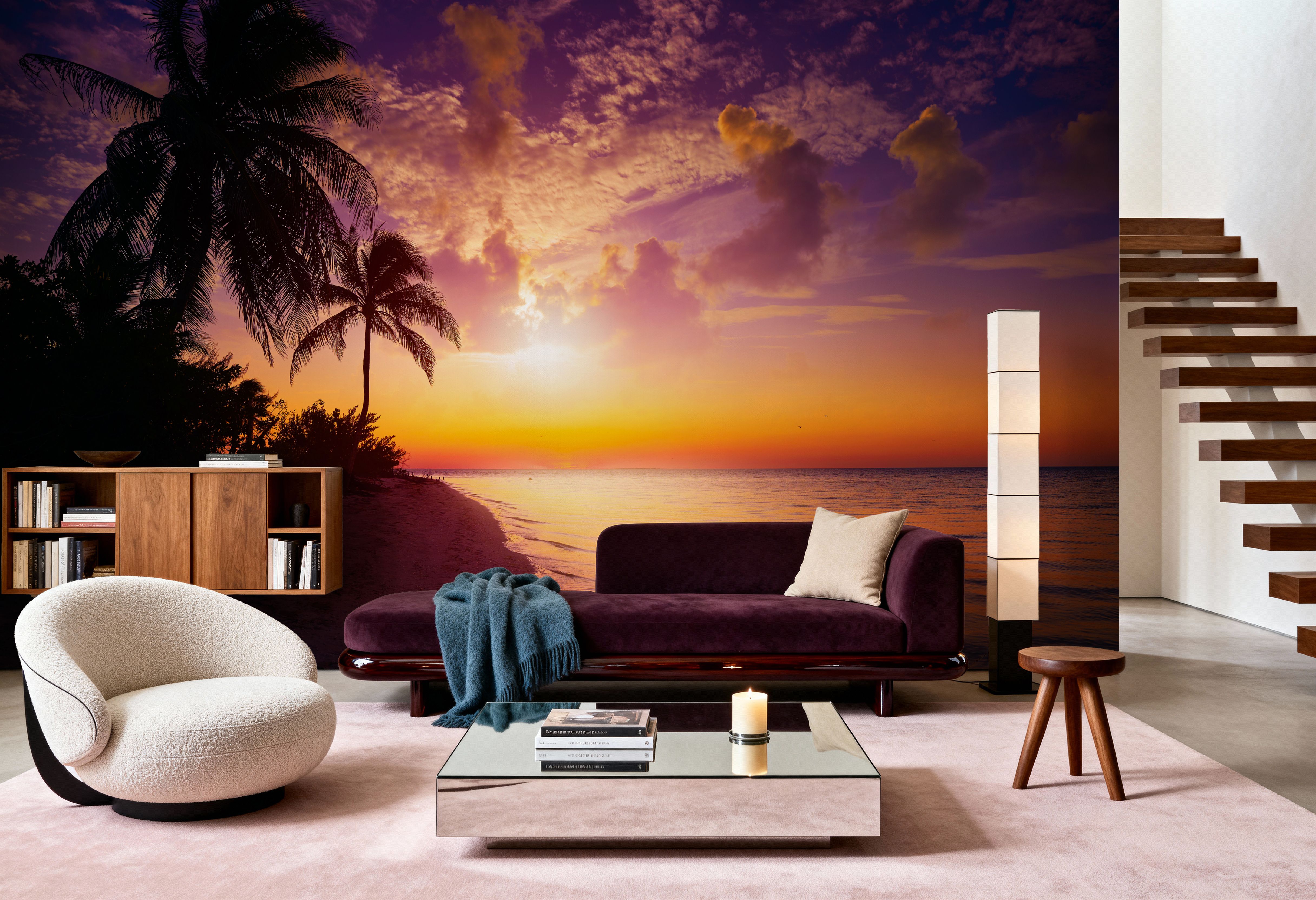 Tropical Twilight Silhouette