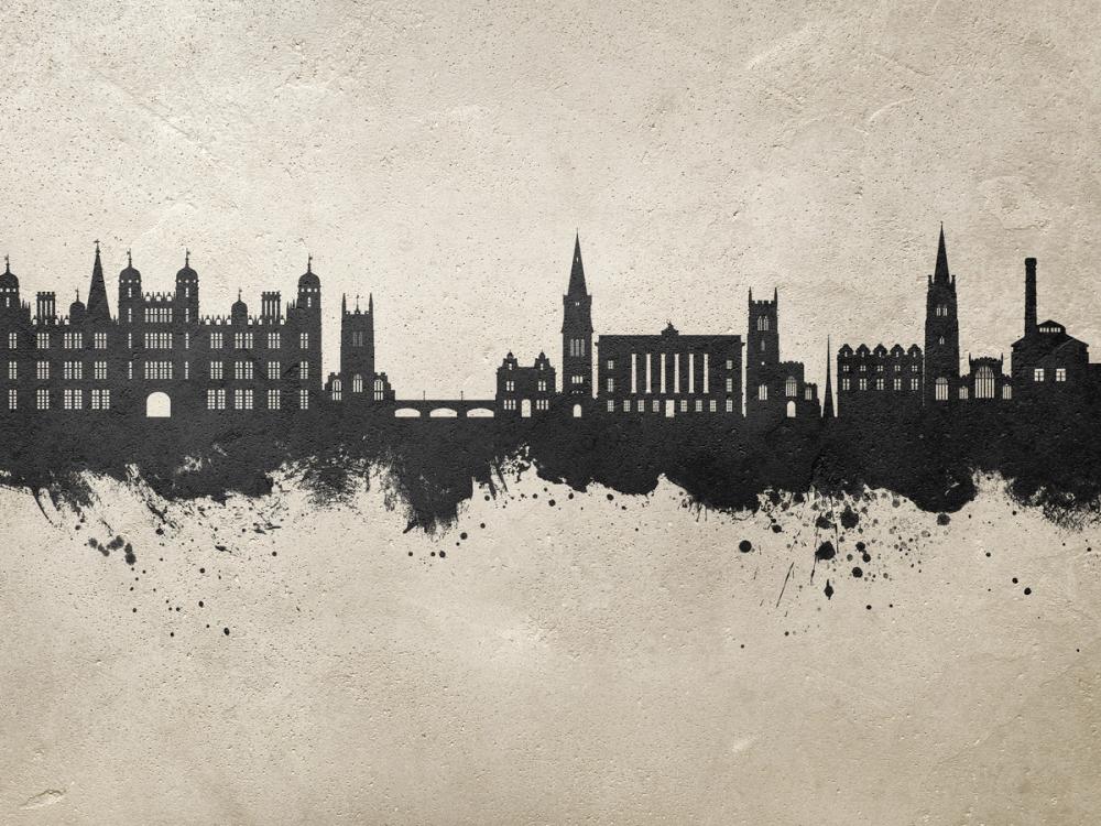 Stamford England Skyline Concrete