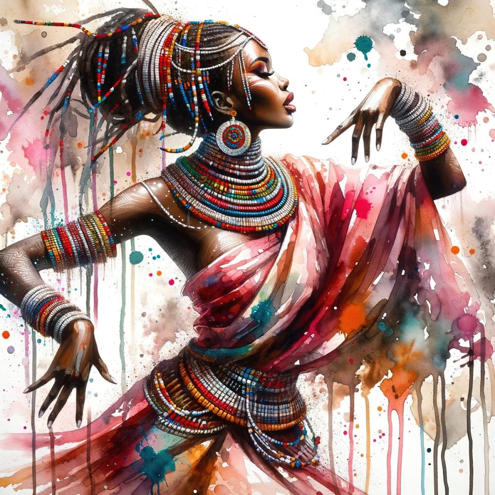 Watercolor Dancer